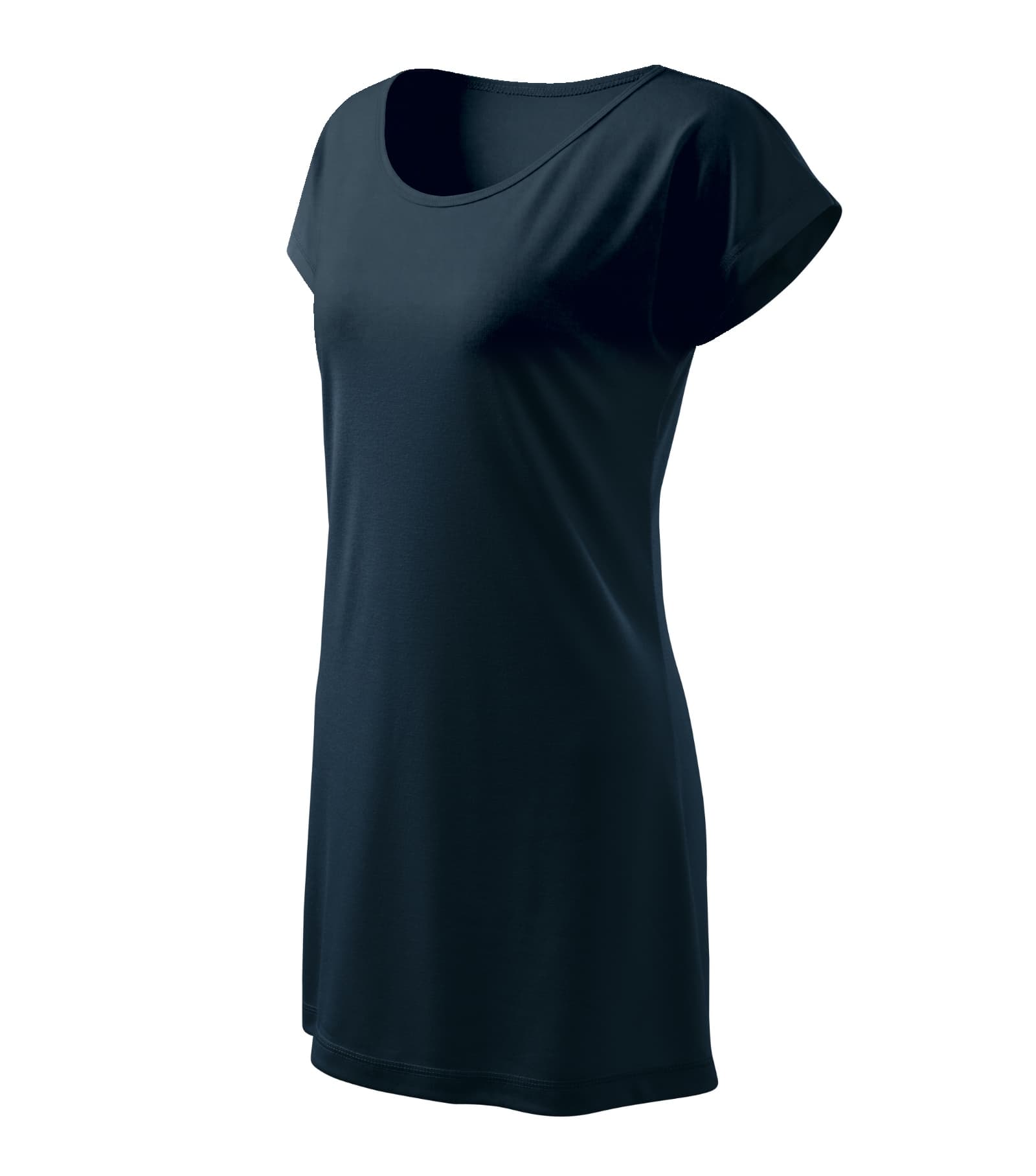 Aster Vista - T-shirt dames 95% viscose, 5% elastaan - 123 in marine blauw