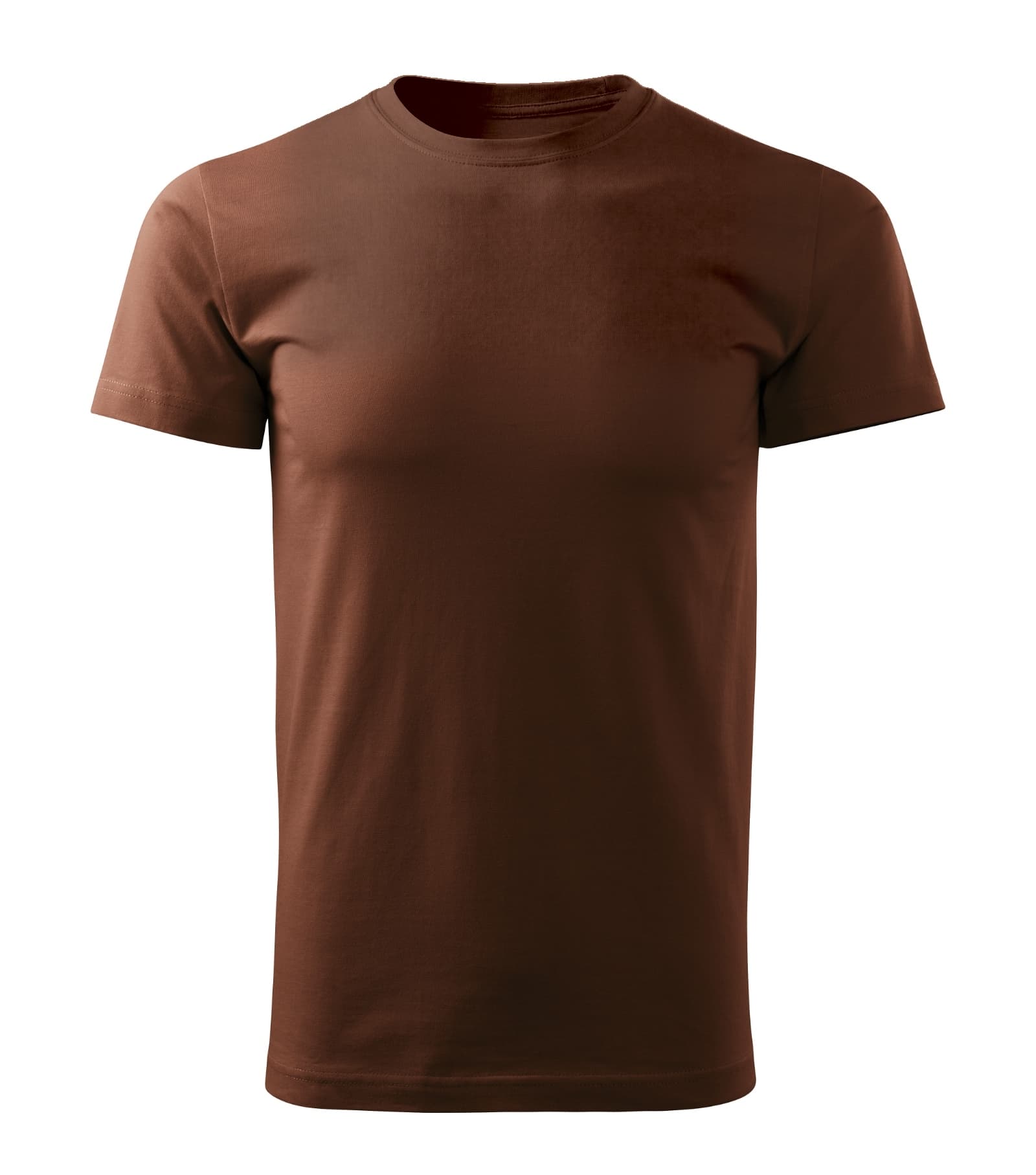 Alder Route - T-shirt unisex 100% katoen - 137 in chocolade
