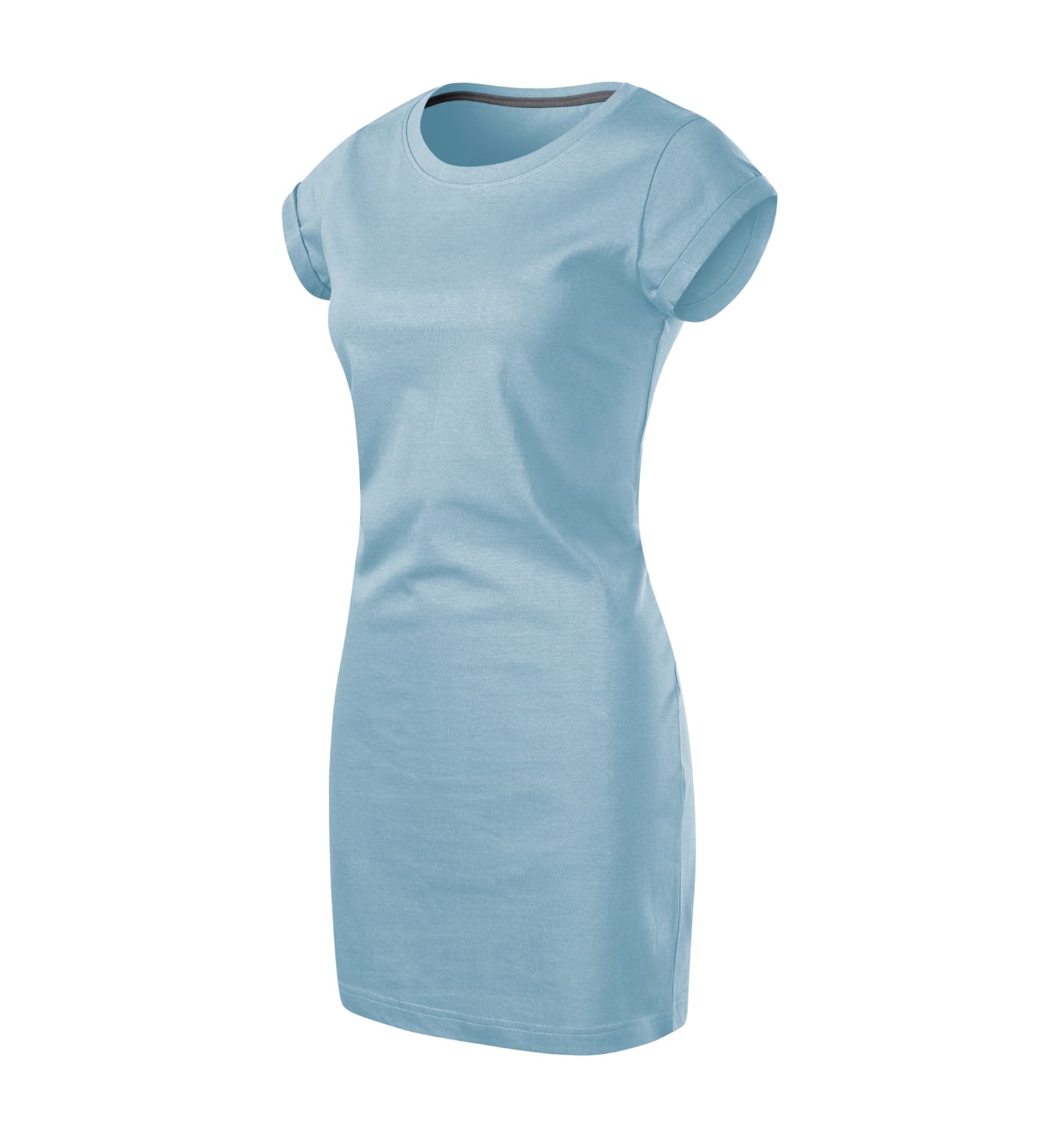 Vale Ridge - Jurk dames 100% katoen - 178 in hemelsblauw