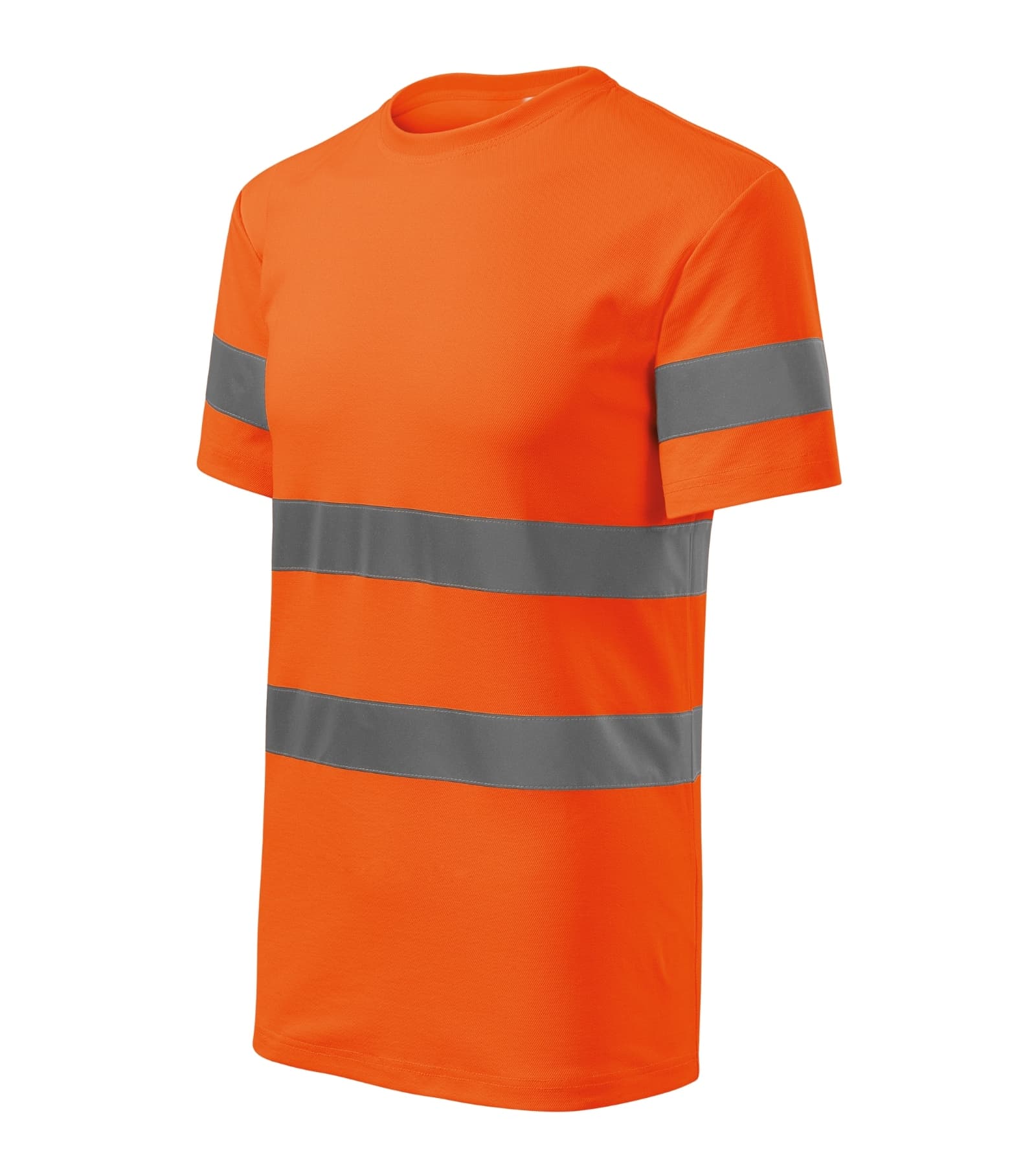 Tidal Field - T-shirt unisex 55% katoen, 45% polyester - 1V9 in fluorescerend Oranje