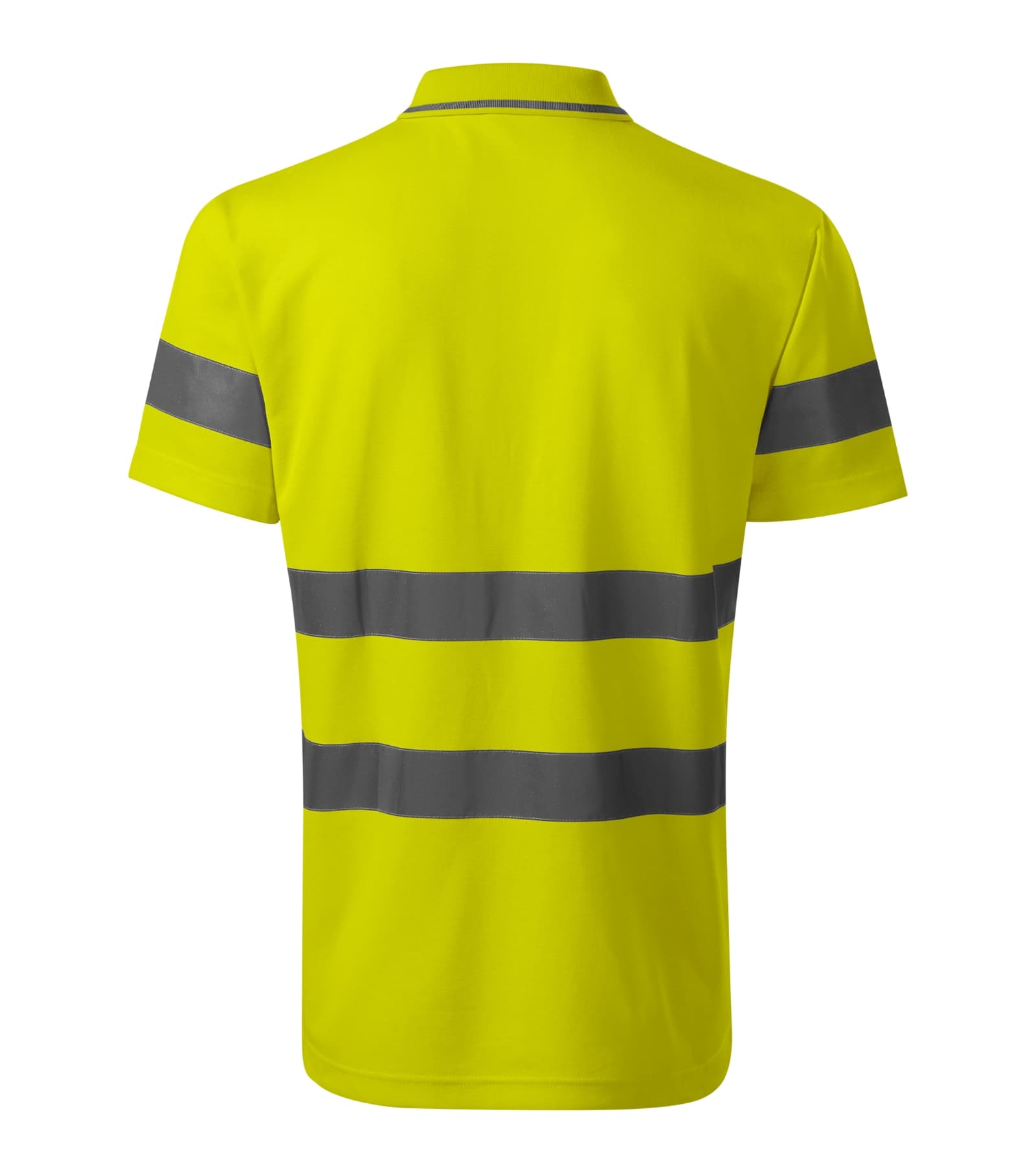Quartz Pulse - Poloshirt unisex 55% katoen, 45% polyester - 2V9 in fluorescerend Geel