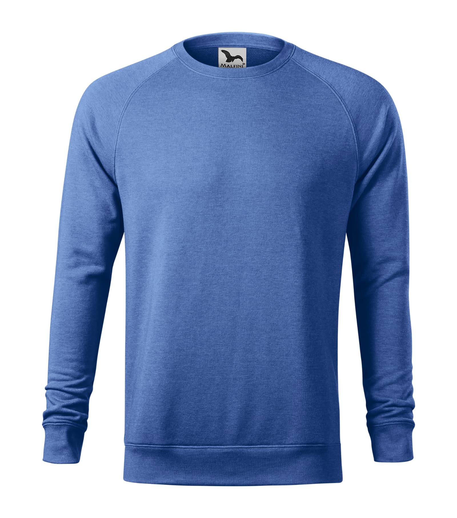 Delta Forge - Sweater heren 65% polyester, 35% katoen - 415 in blauw gemêleerd
