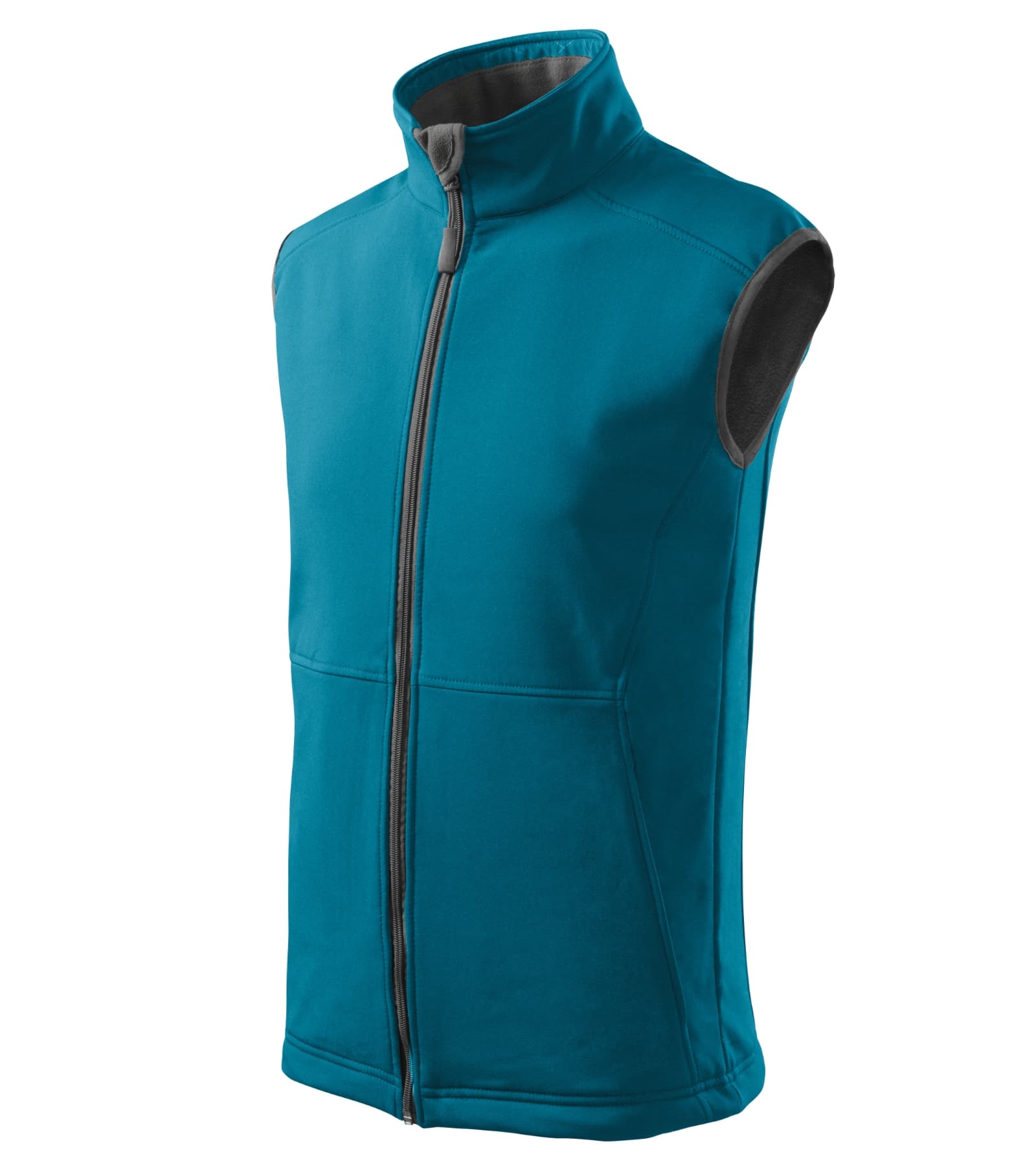 Vivid Ridge - Softshellbodywarmer heren 94% polyester, 6% elastaan Fleece: 100% polyester - 517 in turkoois