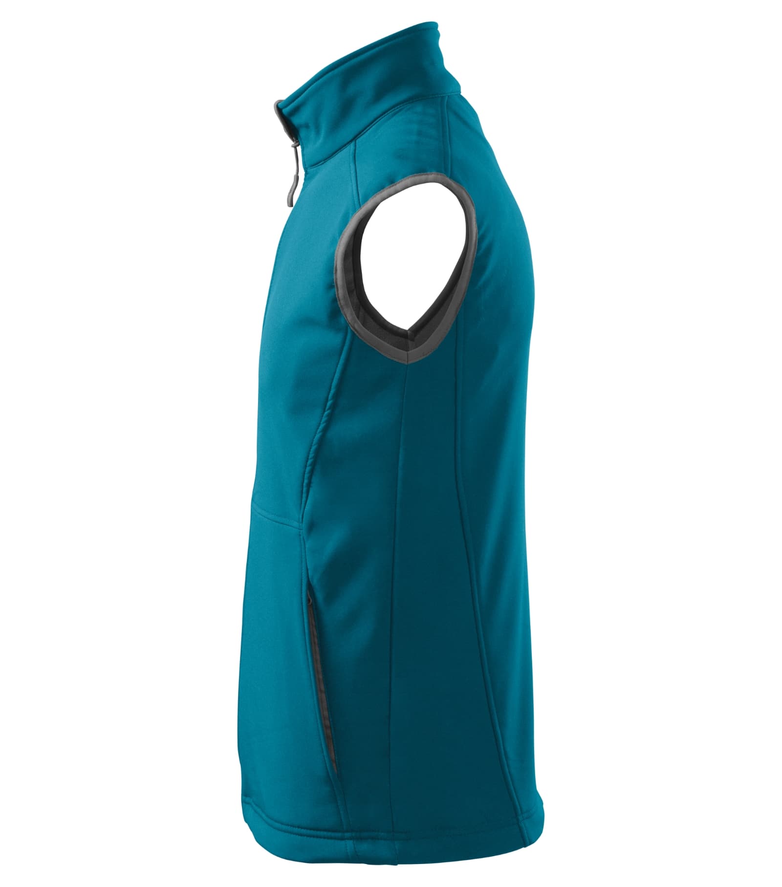 Vivid Ridge - Softshellbodywarmer heren 94% polyester, 6% elastaan Fleece: 100% polyester - 517 in turkoois