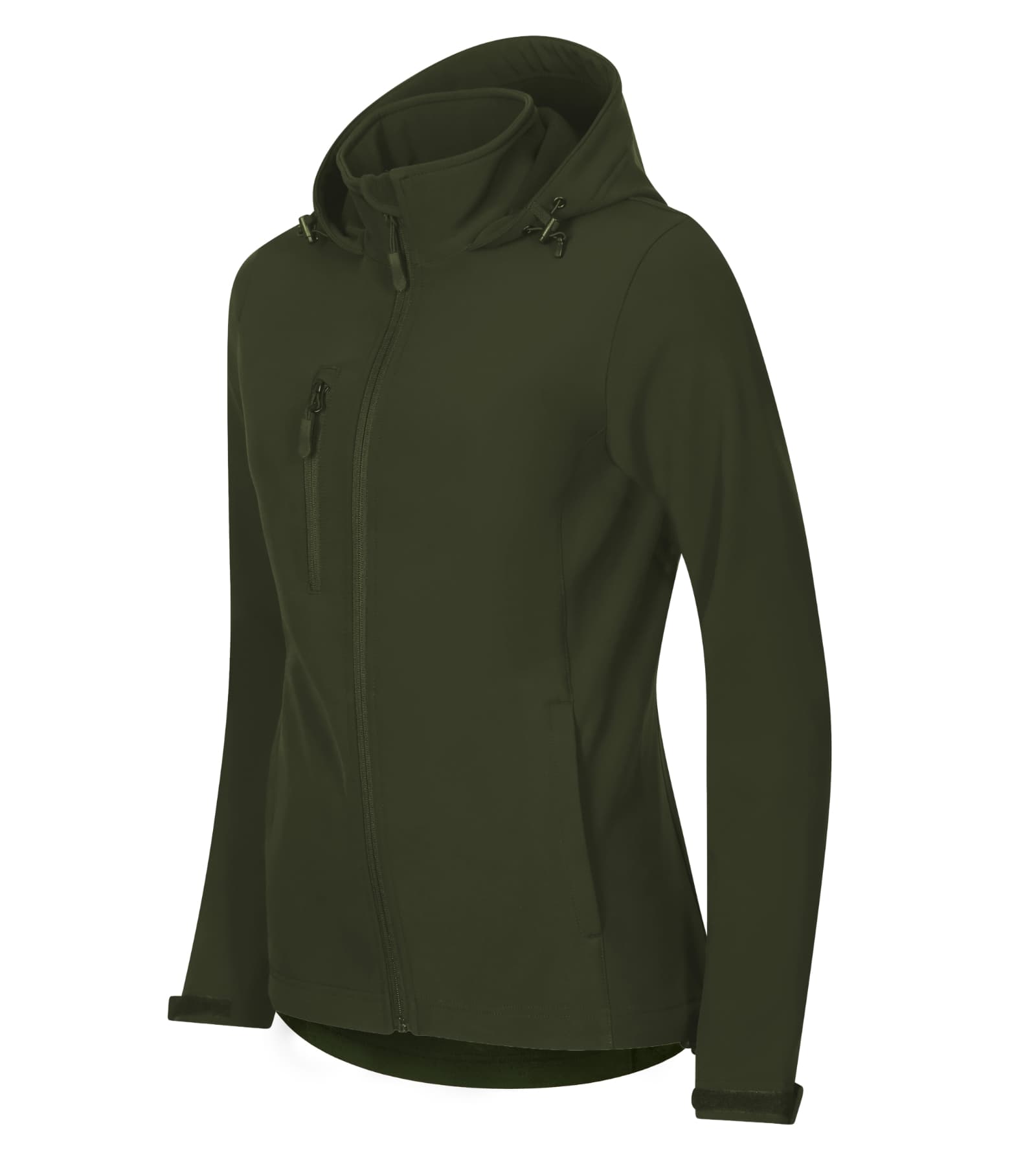 Cinder Vista - Softshelljas dames 96% polyester, 4% elastaan - 549 in Militairgroen