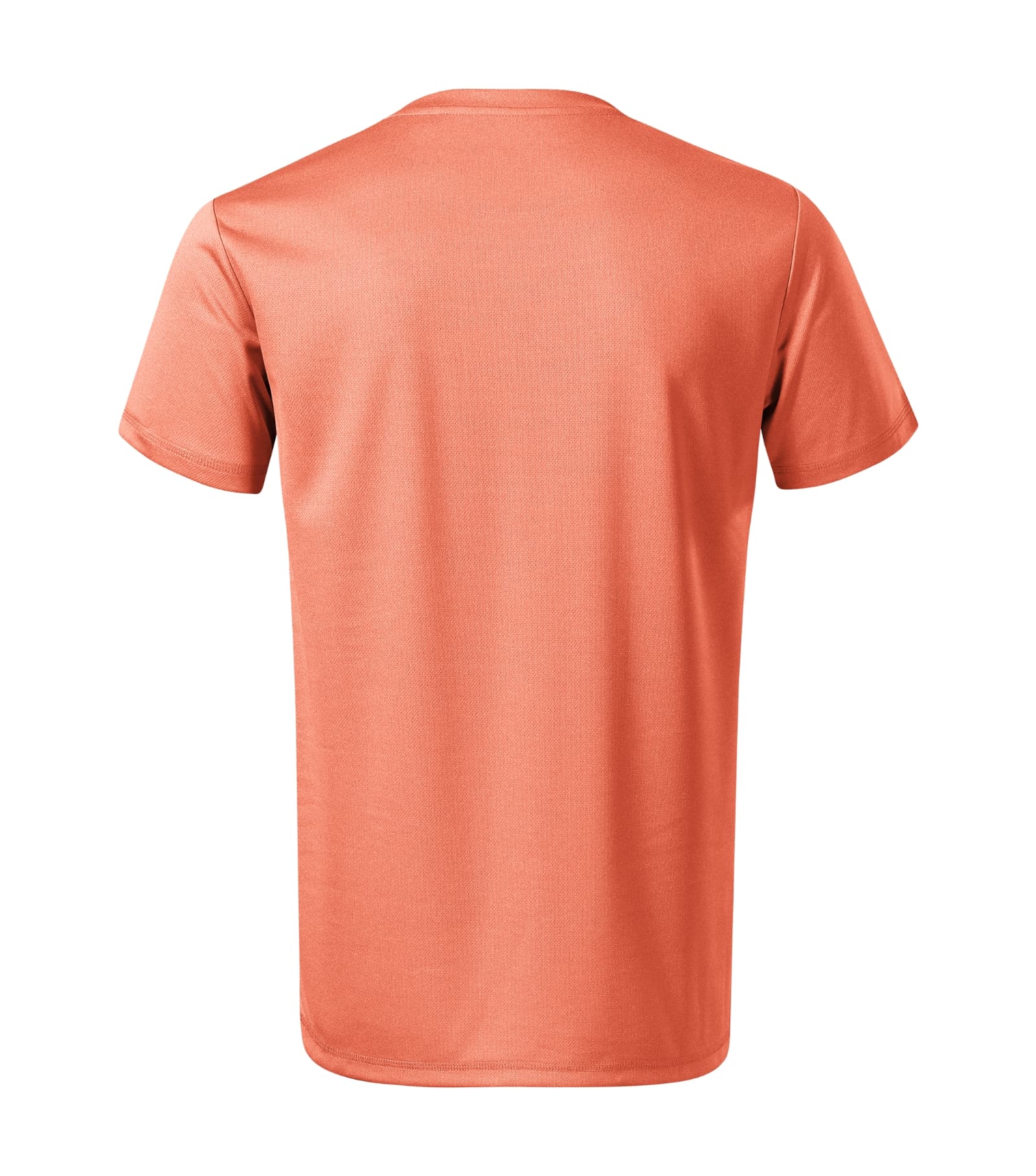 Ember Route - T-shirt heren 100% gerecycled micro-polyester - 817 in zonsondergang gemêleerd