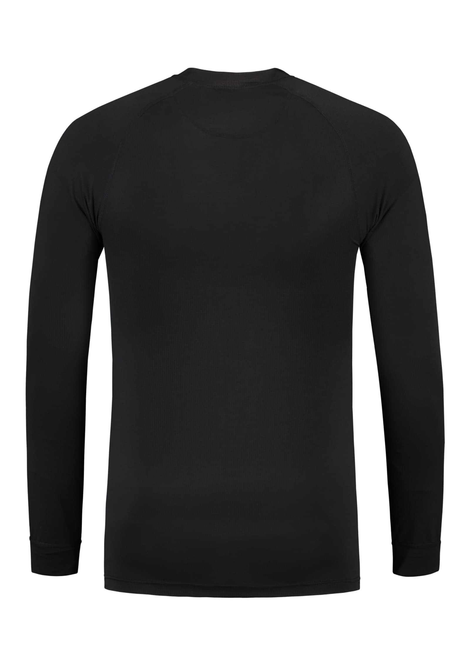 North Harbor - T-shirt unisex 84% viscose - bamboe, 11% Elastan - spandex - T02 in Zwart