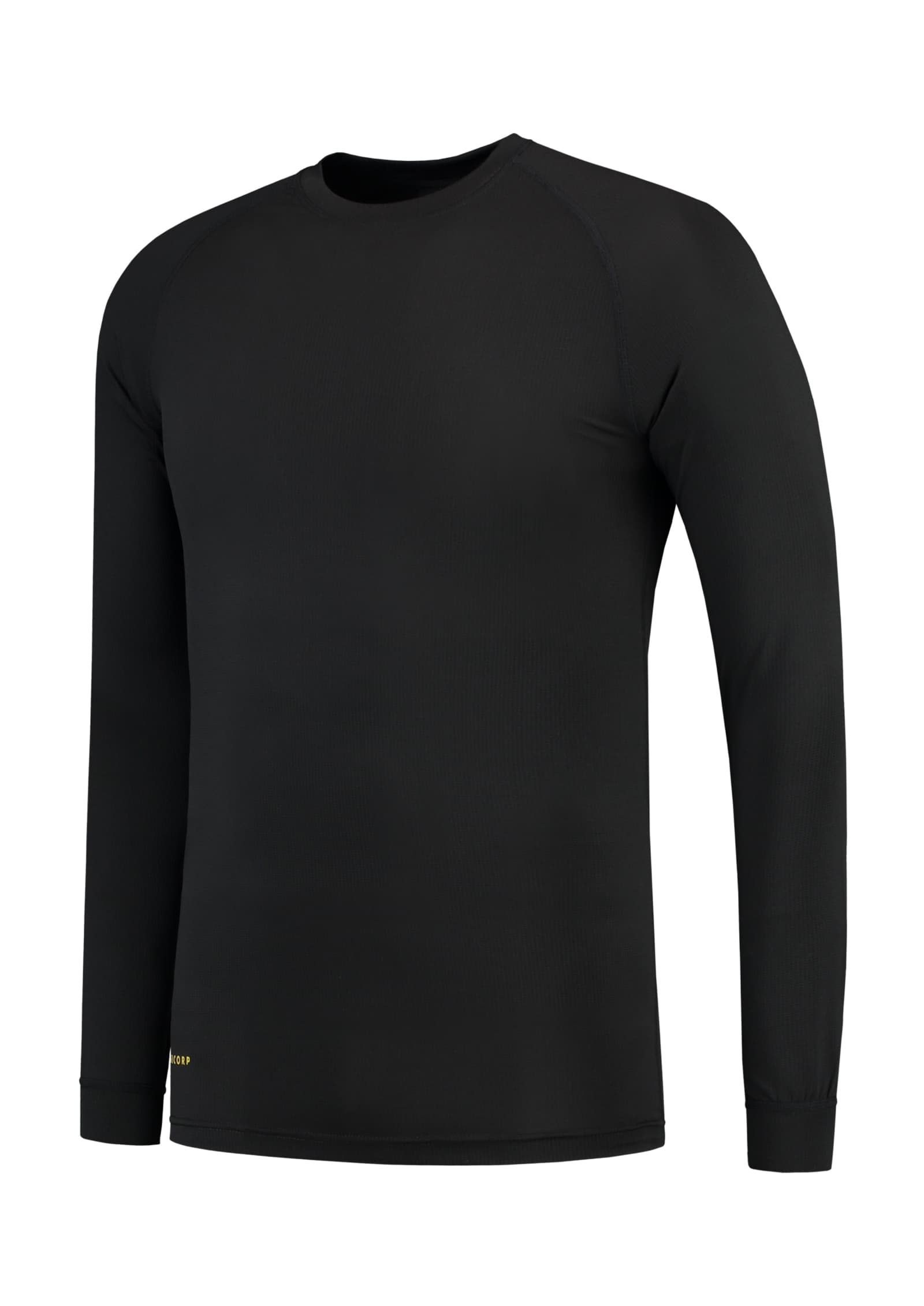 North Harbor - T-shirt unisex 84% viscose - bamboe, 11% Elastan - spandex - T02 in Zwart