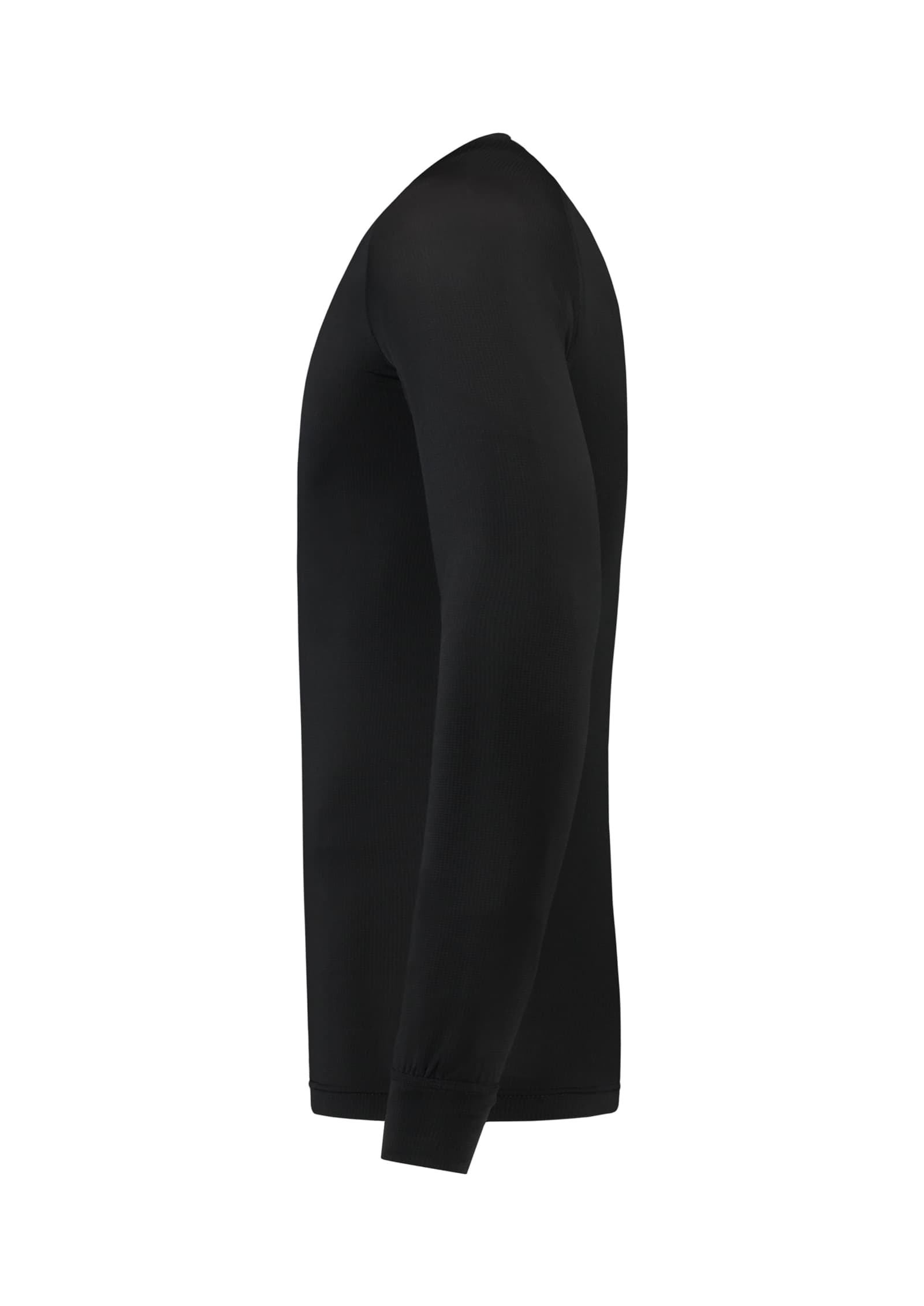 North Harbor - T-shirt unisex 84% viscose - bamboe, 11% Elastan - spandex - T02 in Zwart