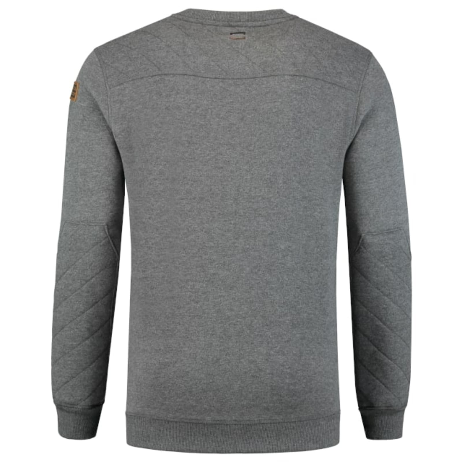Lumen Field - Sweater heren 80% katoen, 20% polyester - T41 in steen gemêleerd