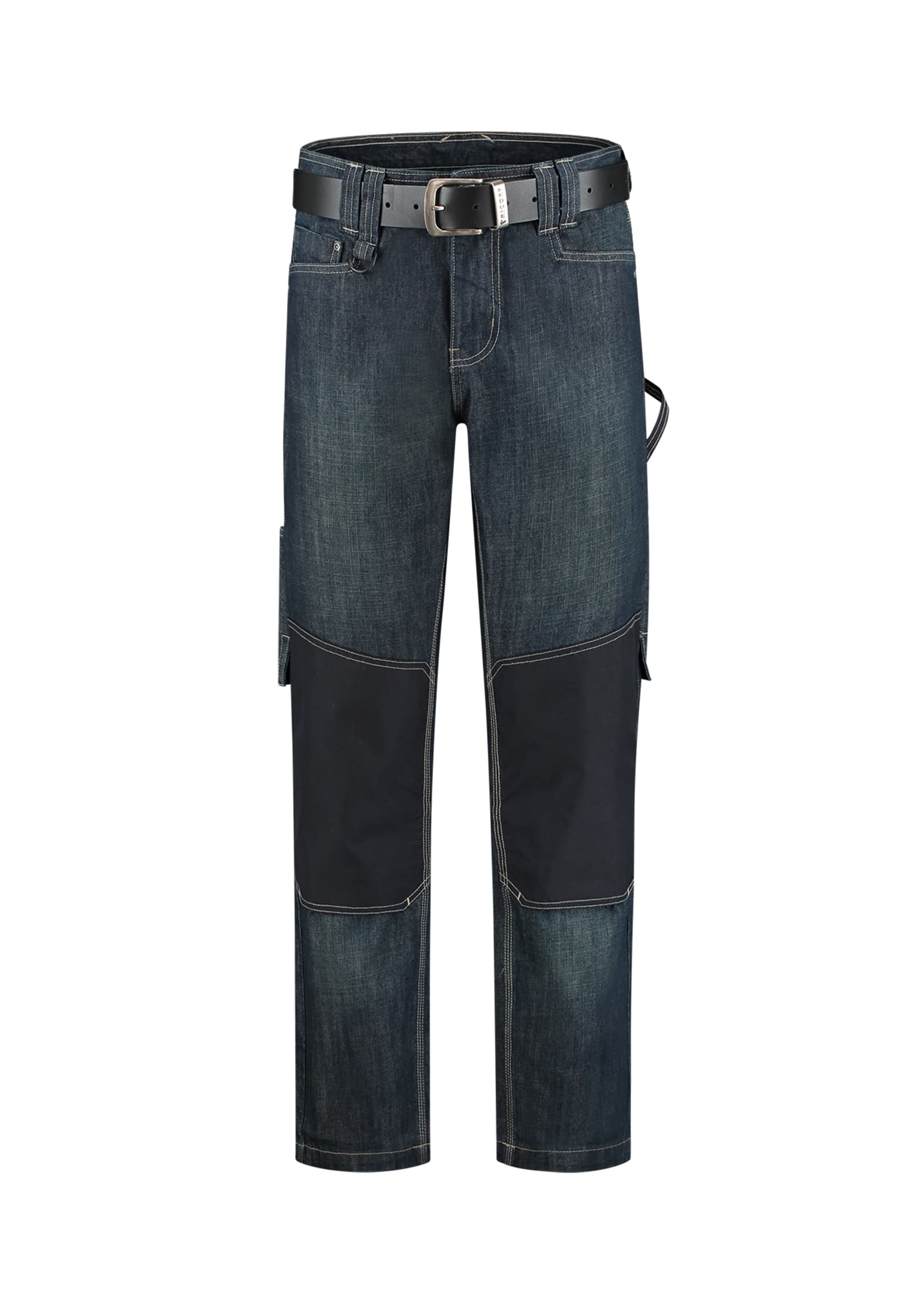 Drift Rise - Werkjeans unisex 100% katoen - T60 in denim blauw