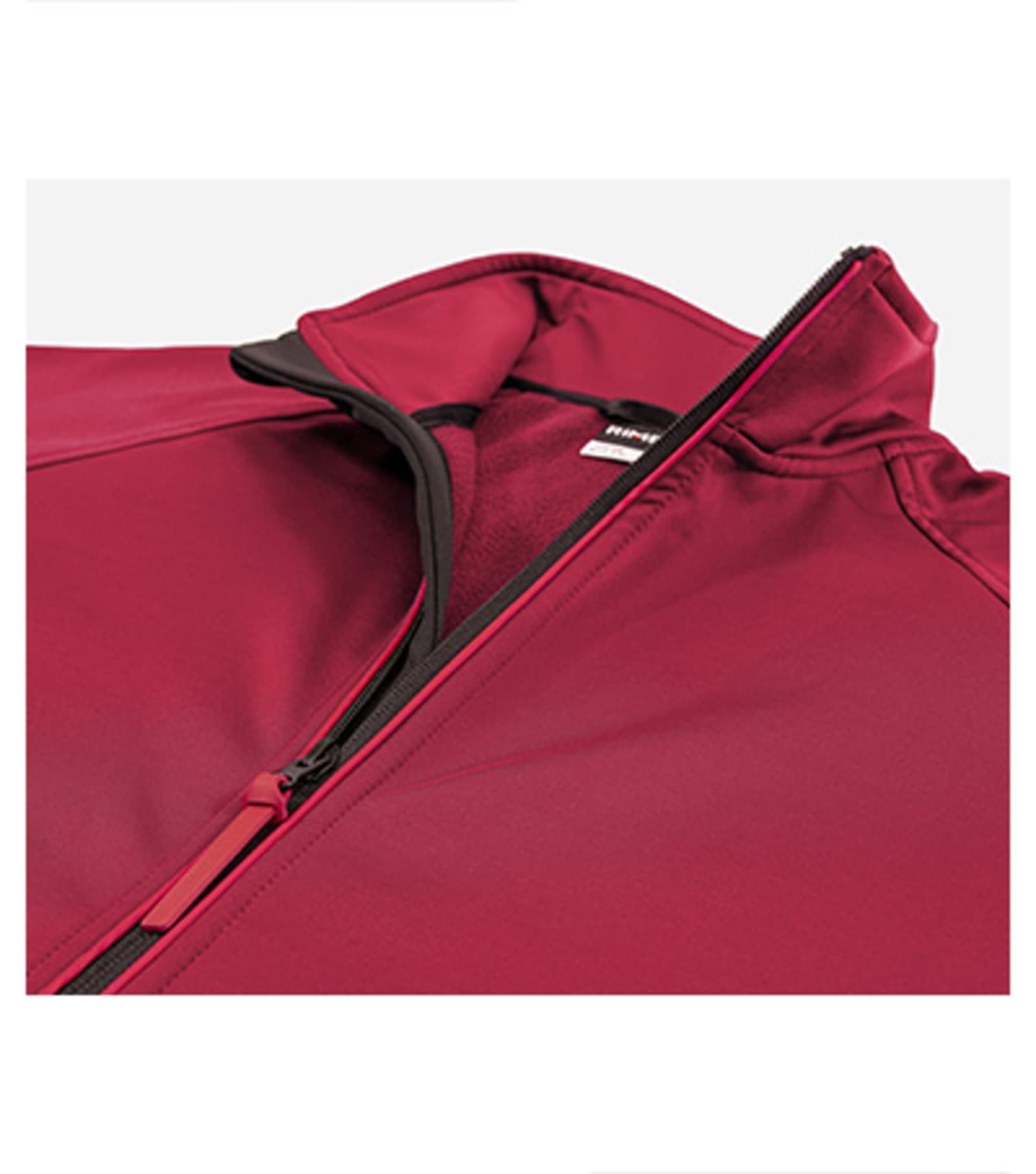Vela Forge - Stretchfleece heren 95% micro-polyester, 5% elastaan - W41 in marlboro Rood