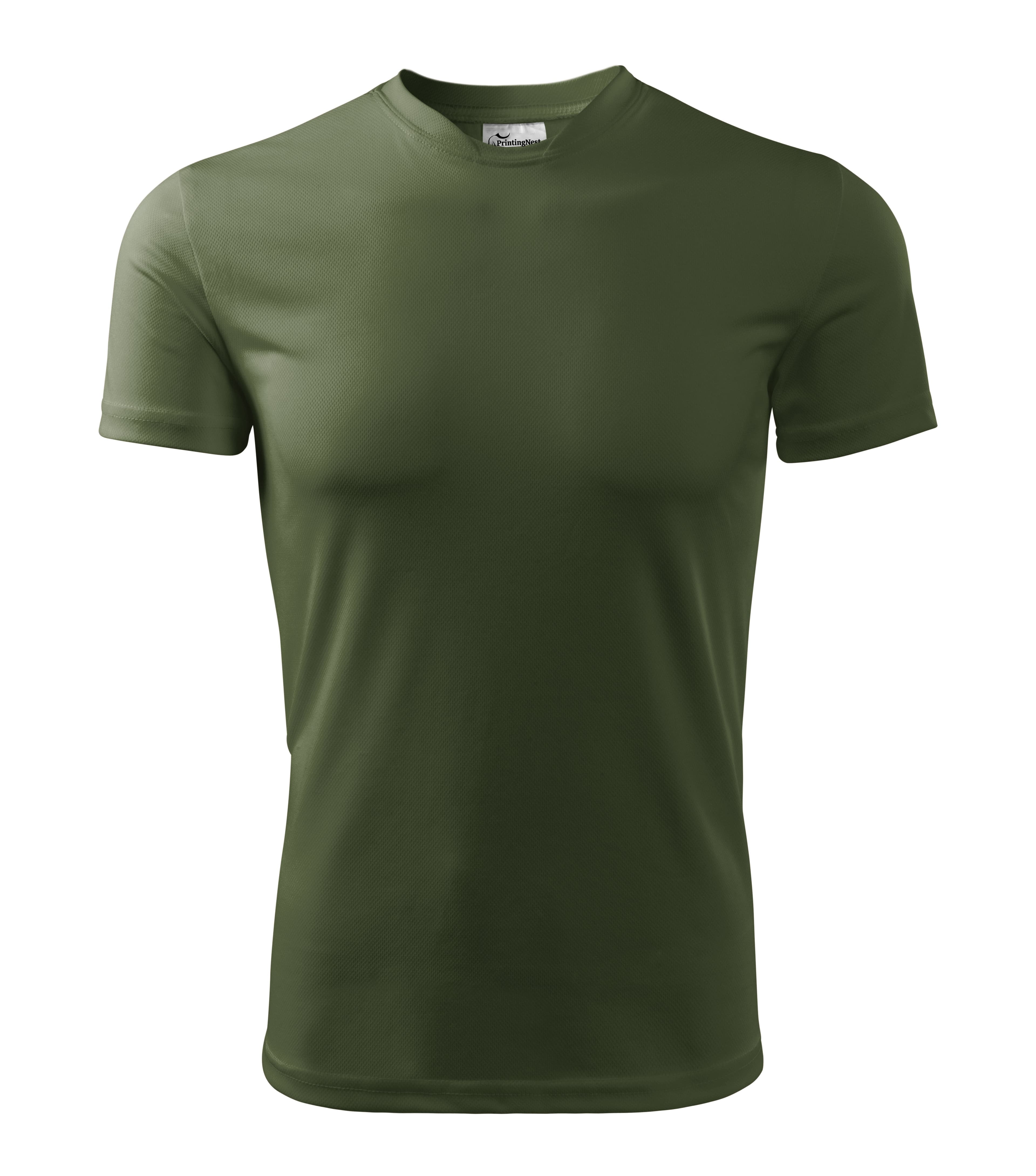 Hunter Drift - T-shirt heren 100% polyester - 124 in Militairgroen