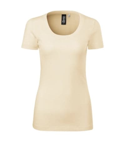 Nova Loom - T-shirt dames 100% merinowol  - 158 in amandel