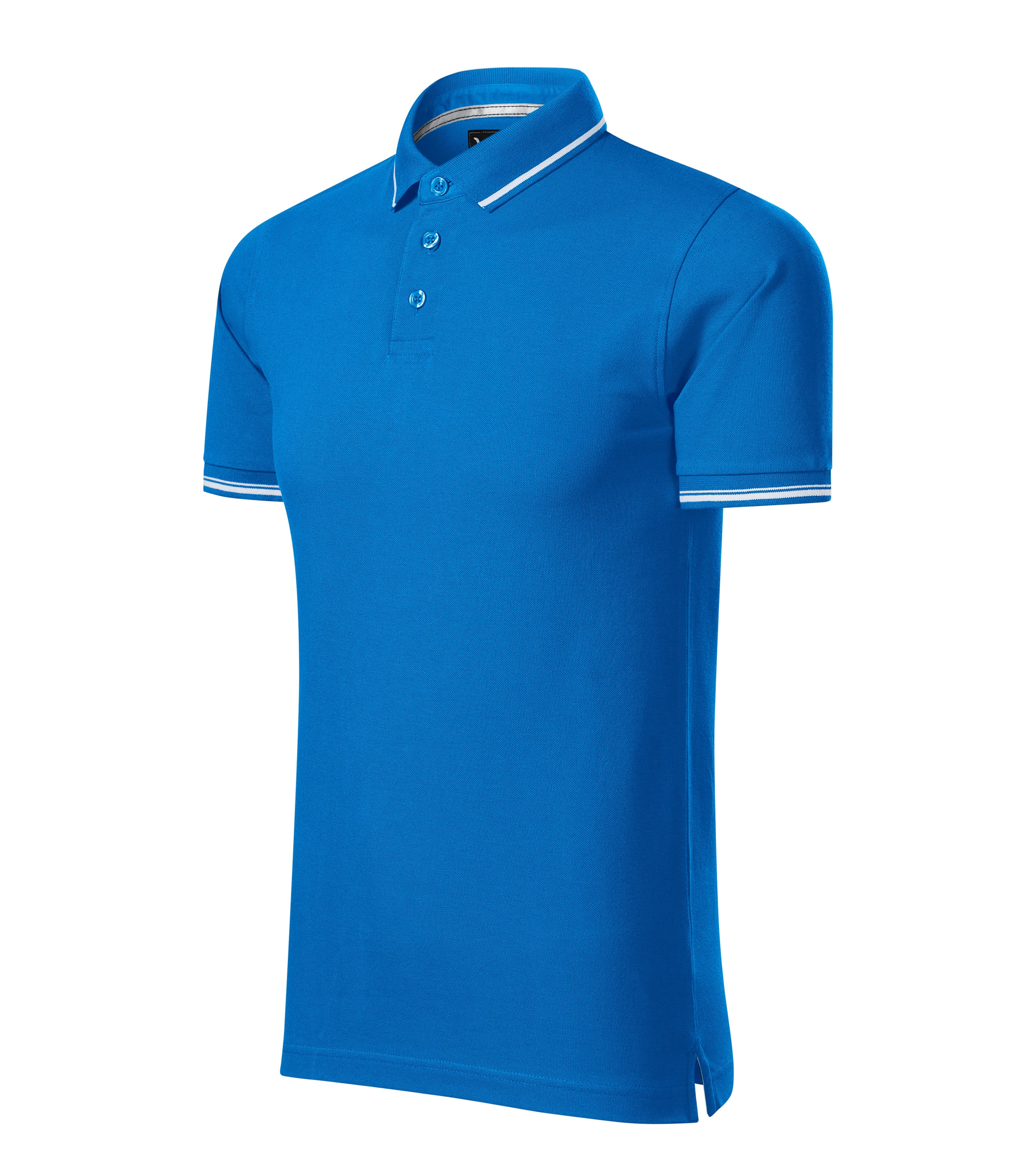 Pyroxen - Polo heren 95 % katoen 5% elastaan - 251 in snorkelblauw