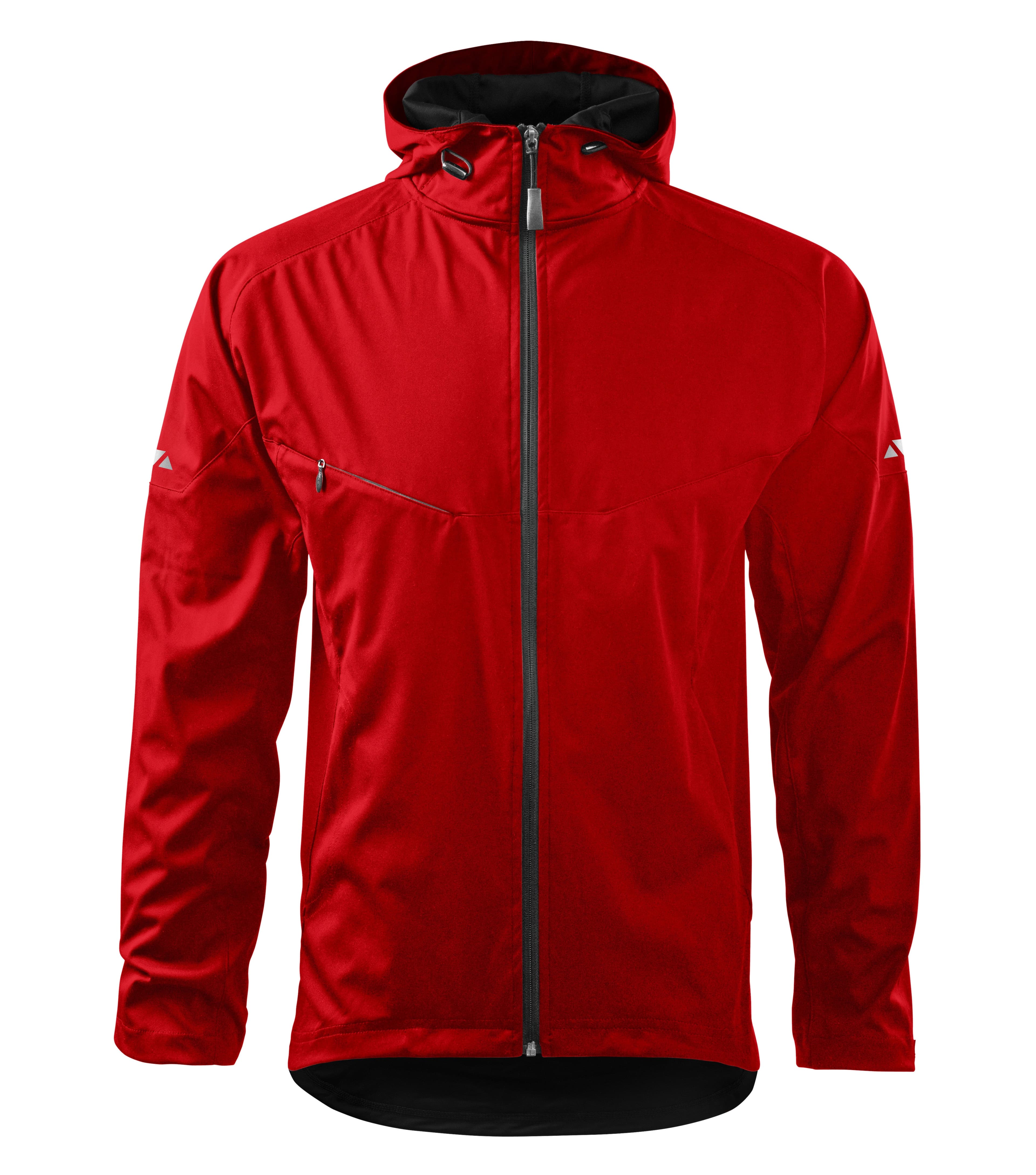 EmberQuilt- Softshelljas heren  100% polyester, waterproof - 515 in Rood