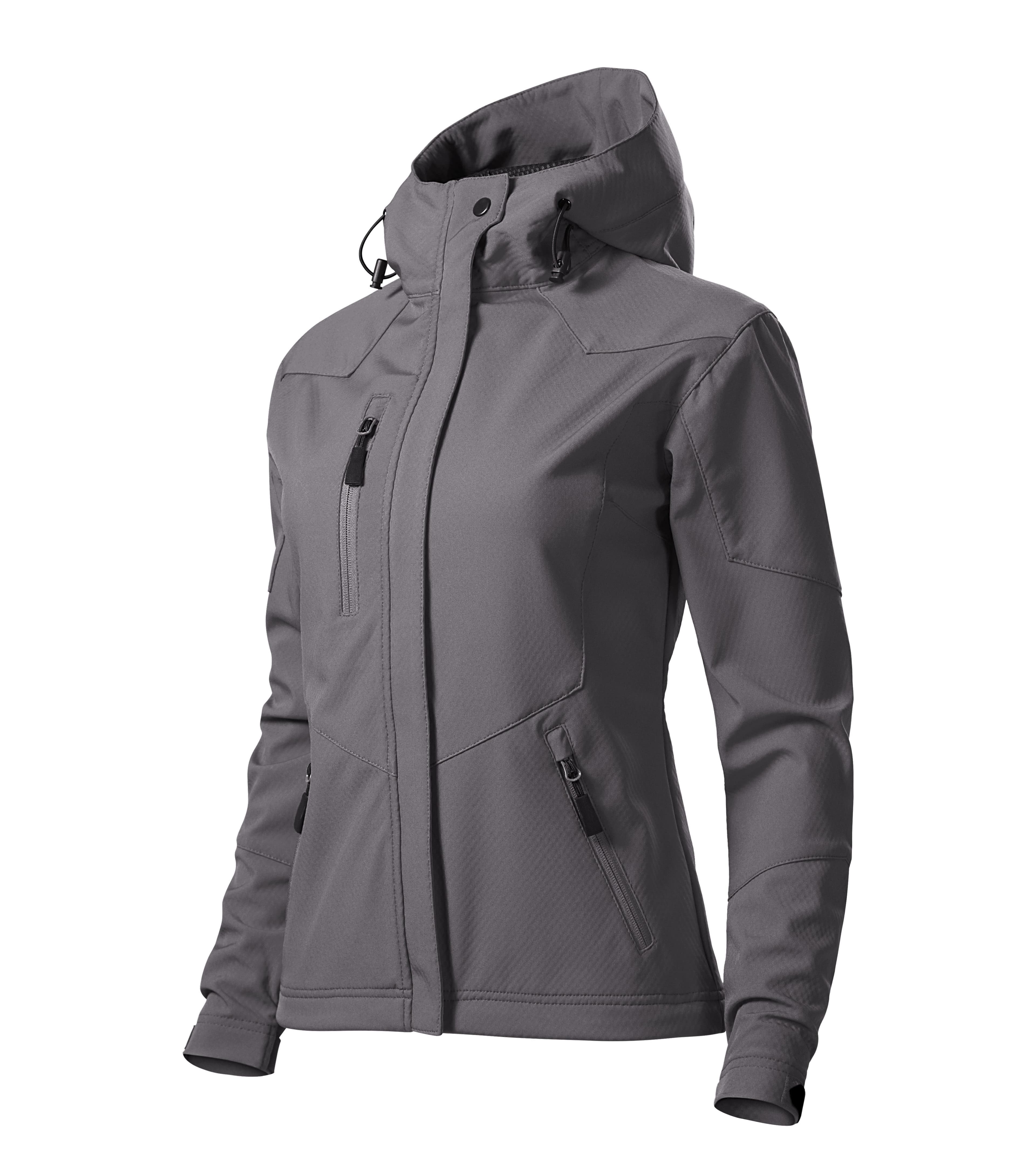 Aurelia Crest - Softshelljas dames 96% polyester 6% elastaan, nanotex, waterproof - 532 in staal Grijs