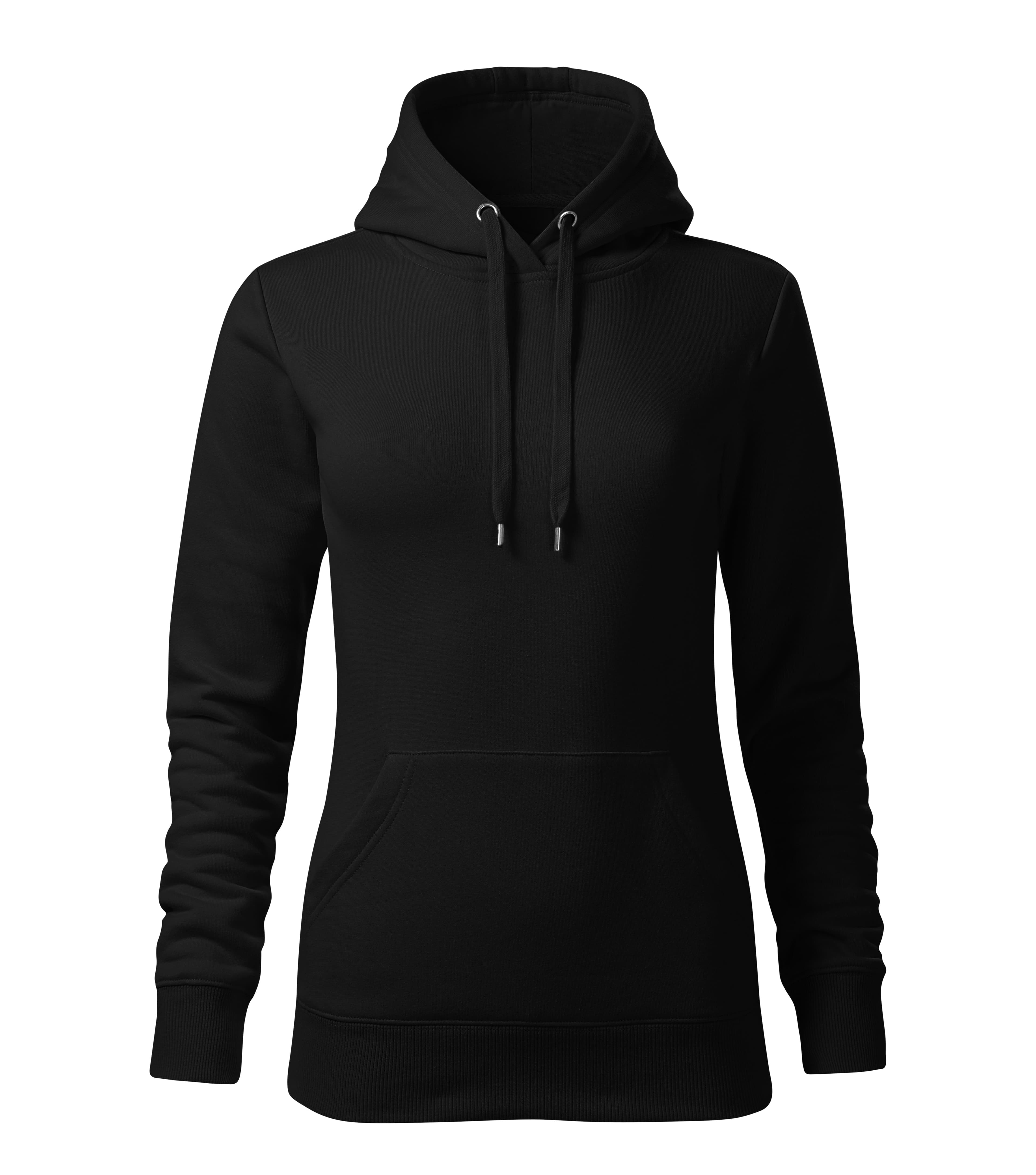 Solene - Sweater dames 65% katoen 35% polyester - F14 in Zwart