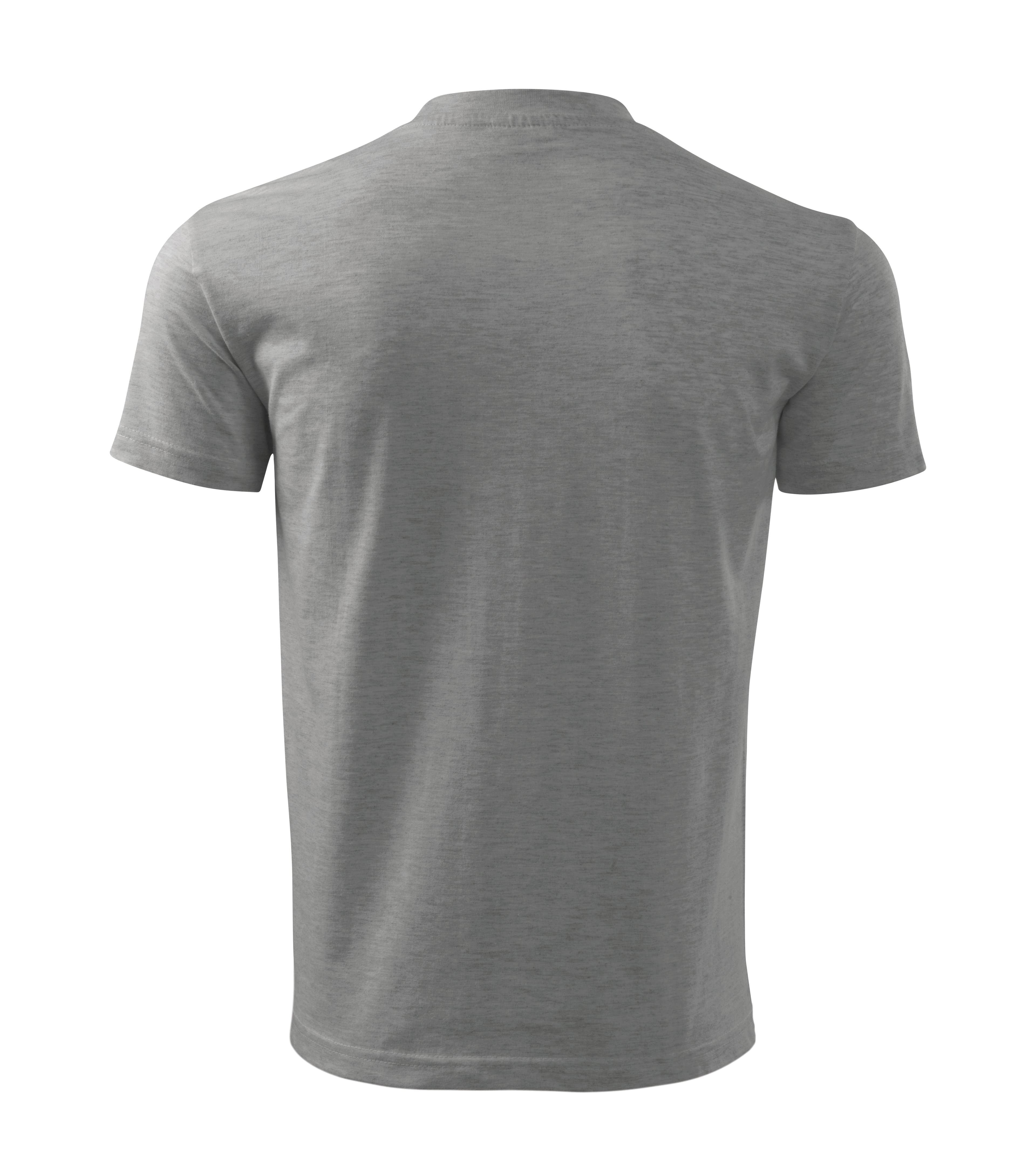 Summit Flow - T-shirt heren 100% katoen FREE - F29 in donker Grijs gemêleerd