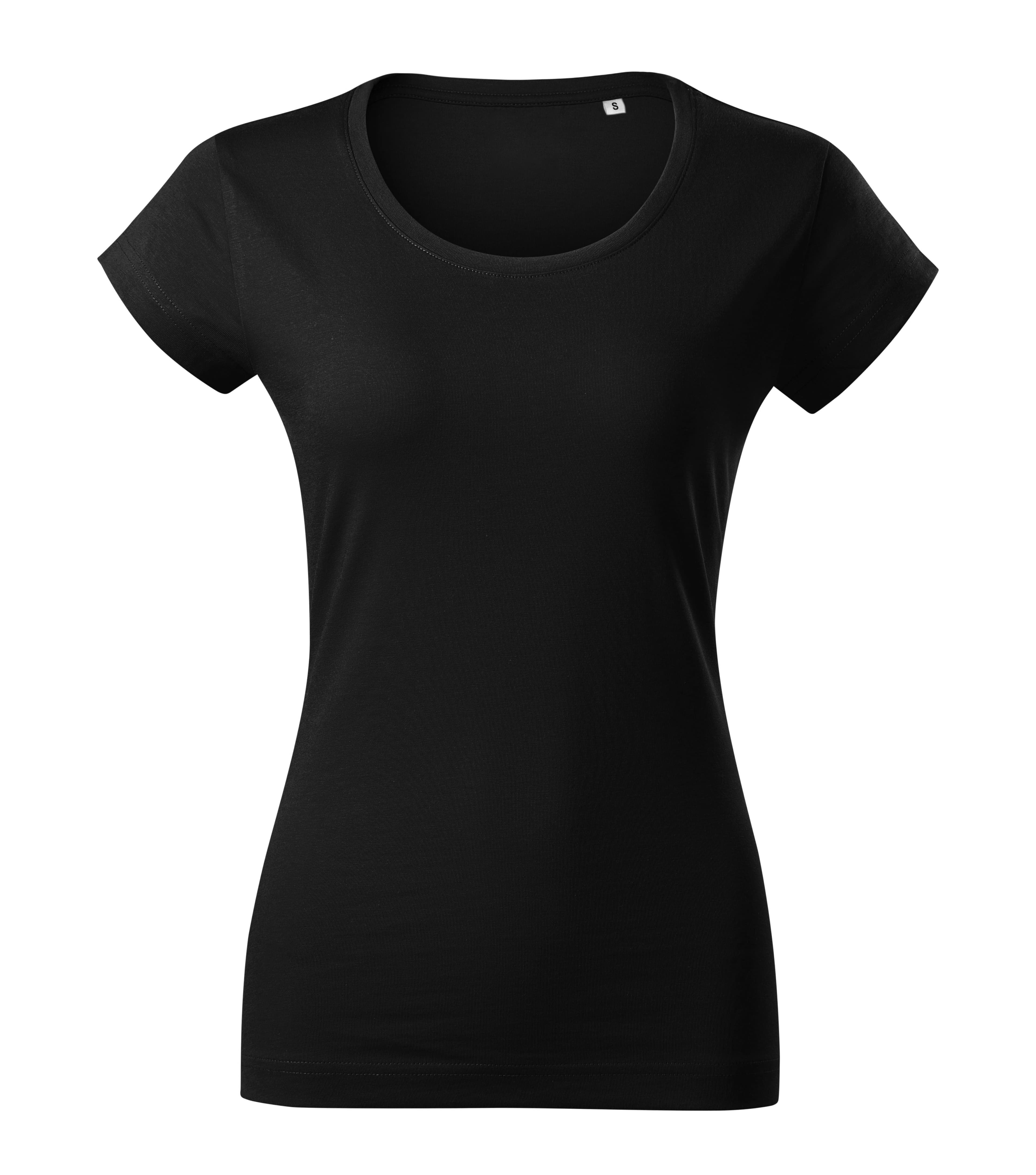 Velvet Horizon - T-shirt dames 100% katoen FREE - F61 in Zwart