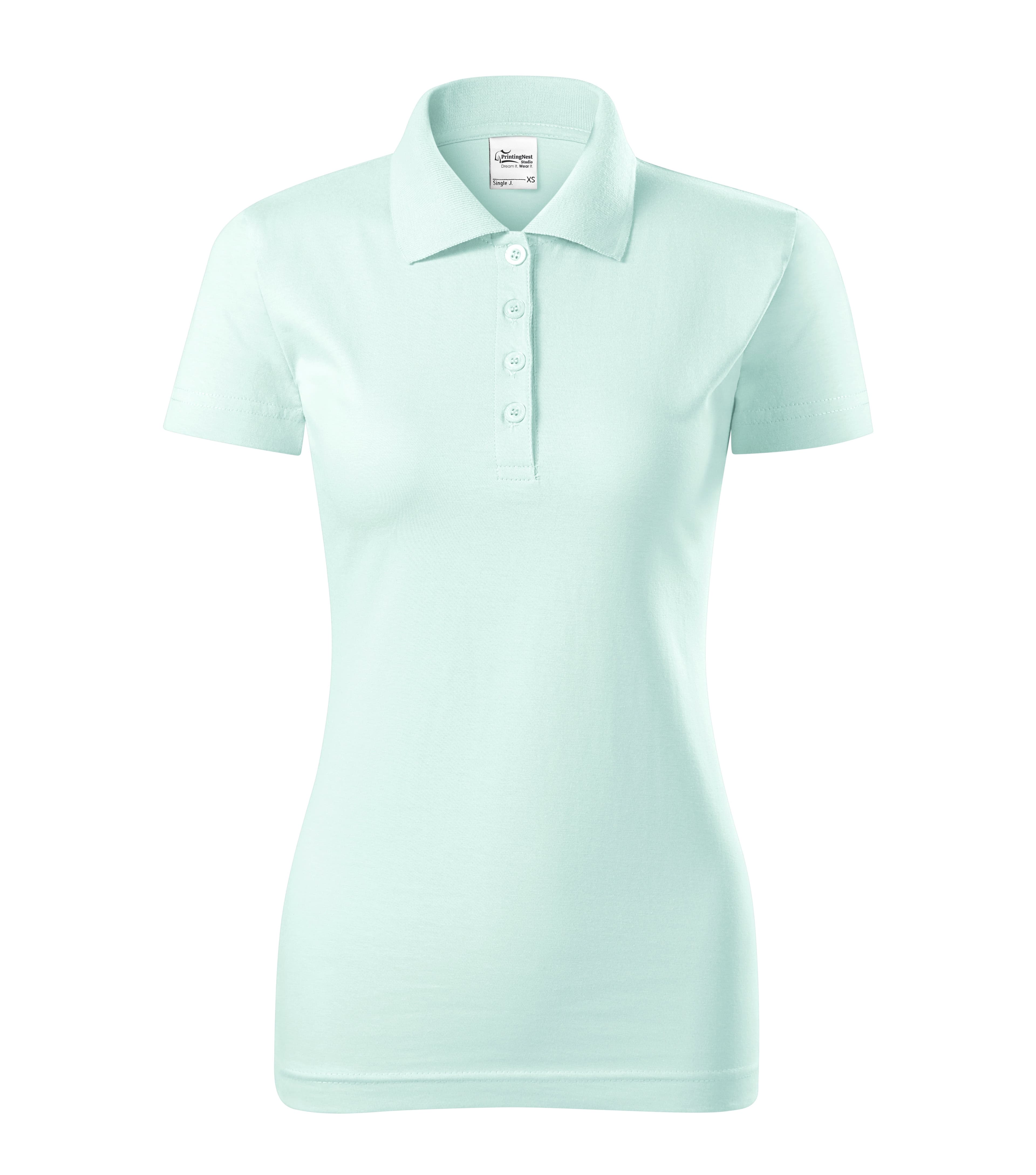 LyraBloom -  Poloshirt dames 100% katoen - 223 in vorst
