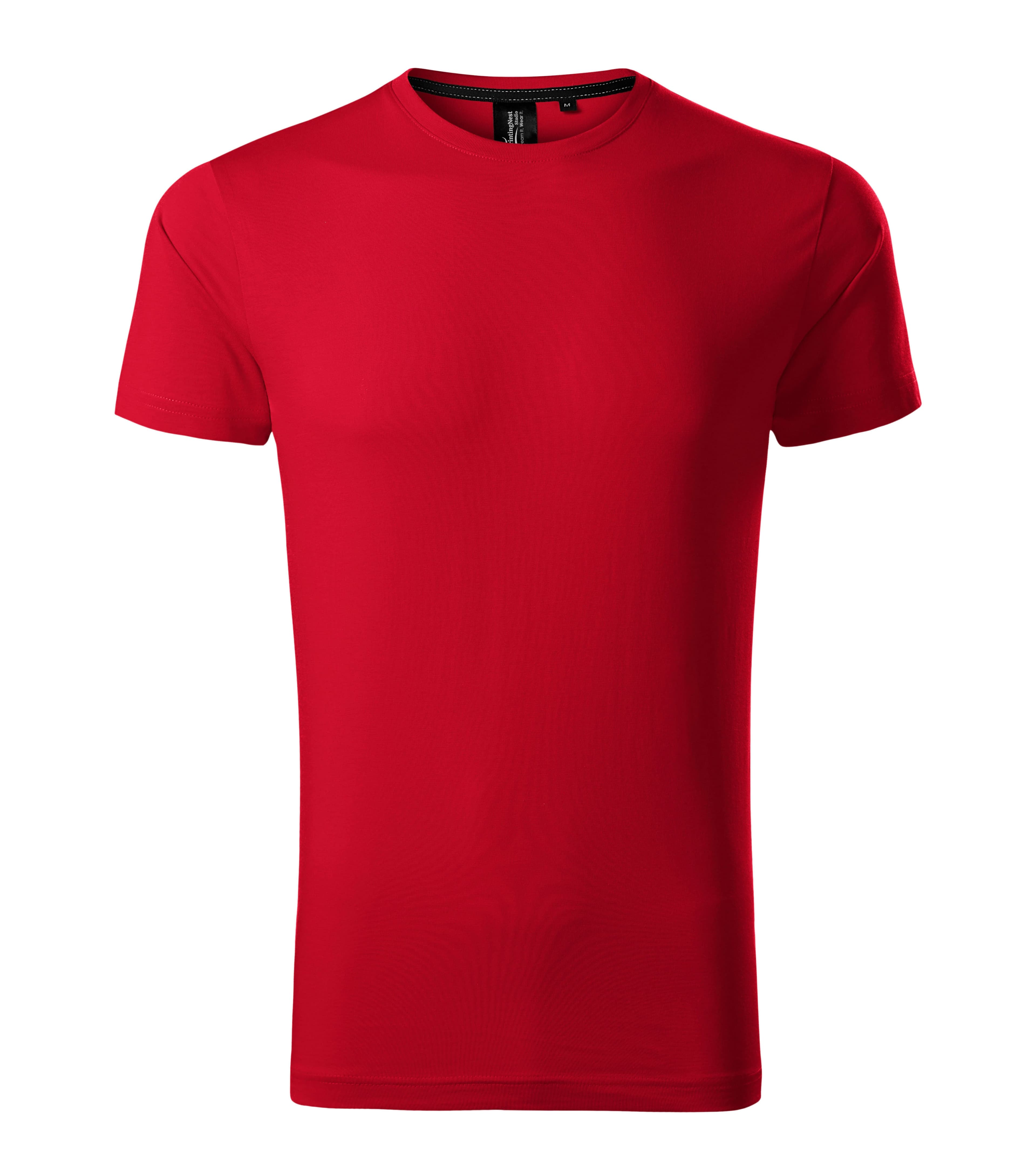 Slate Line - T-shirt heren 100% SUPIMA katoen - 153 in Rood