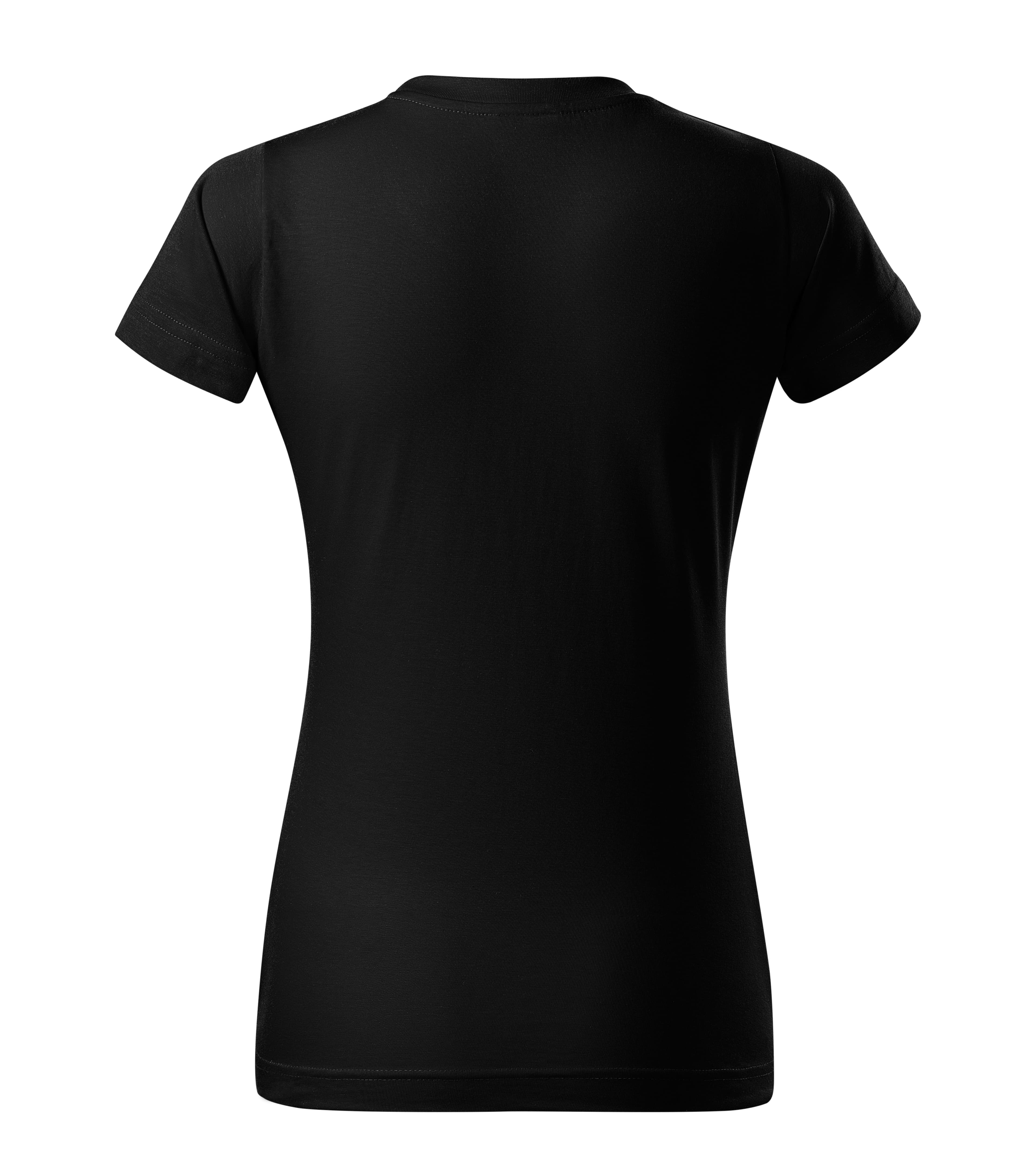 AeroLuxe - T-shirt dames 100% katoen FREE - F34 in Zwart