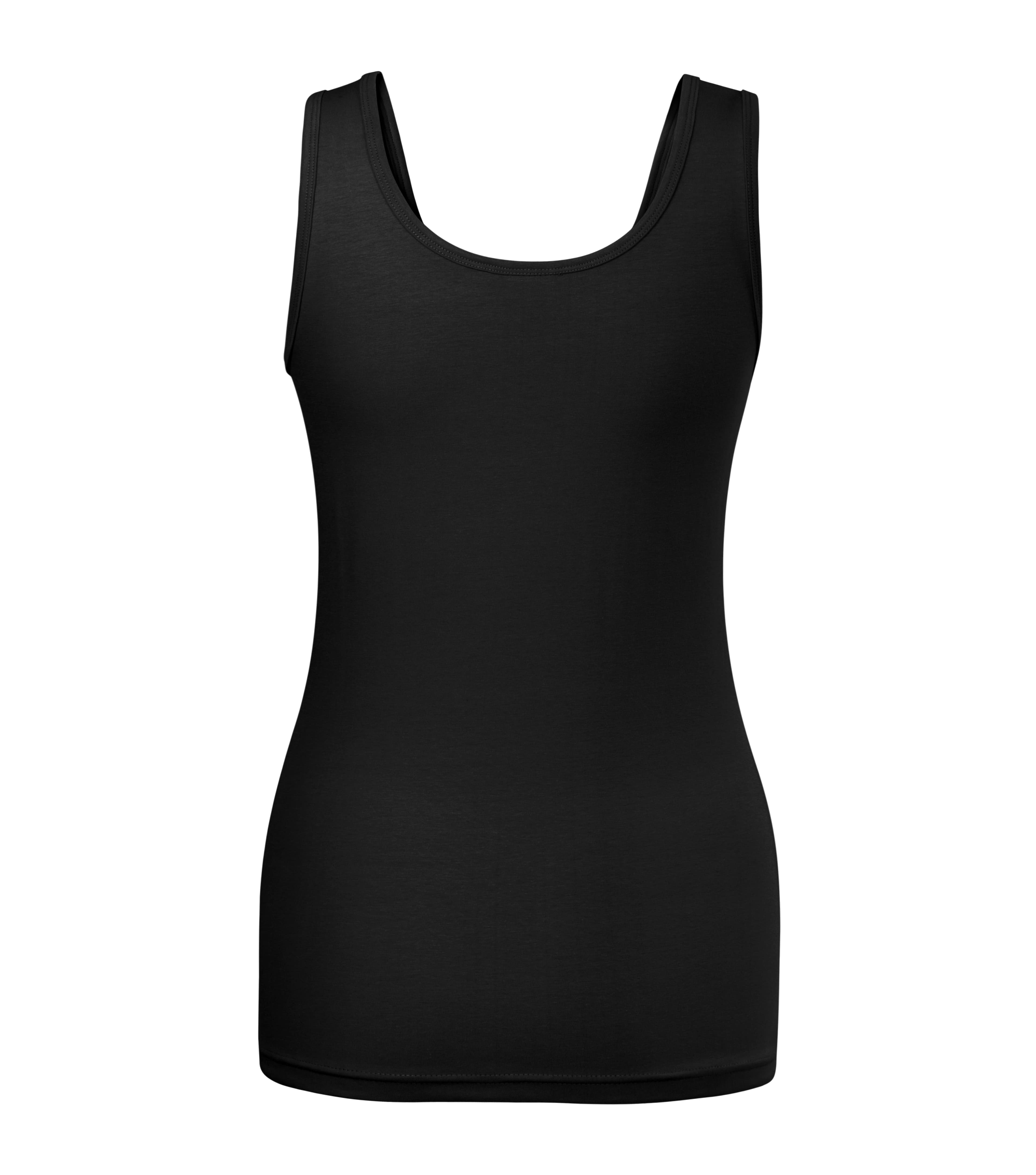 Aura Mist - Top dames 95% katoen 5% elastaan - 136 in Zwart