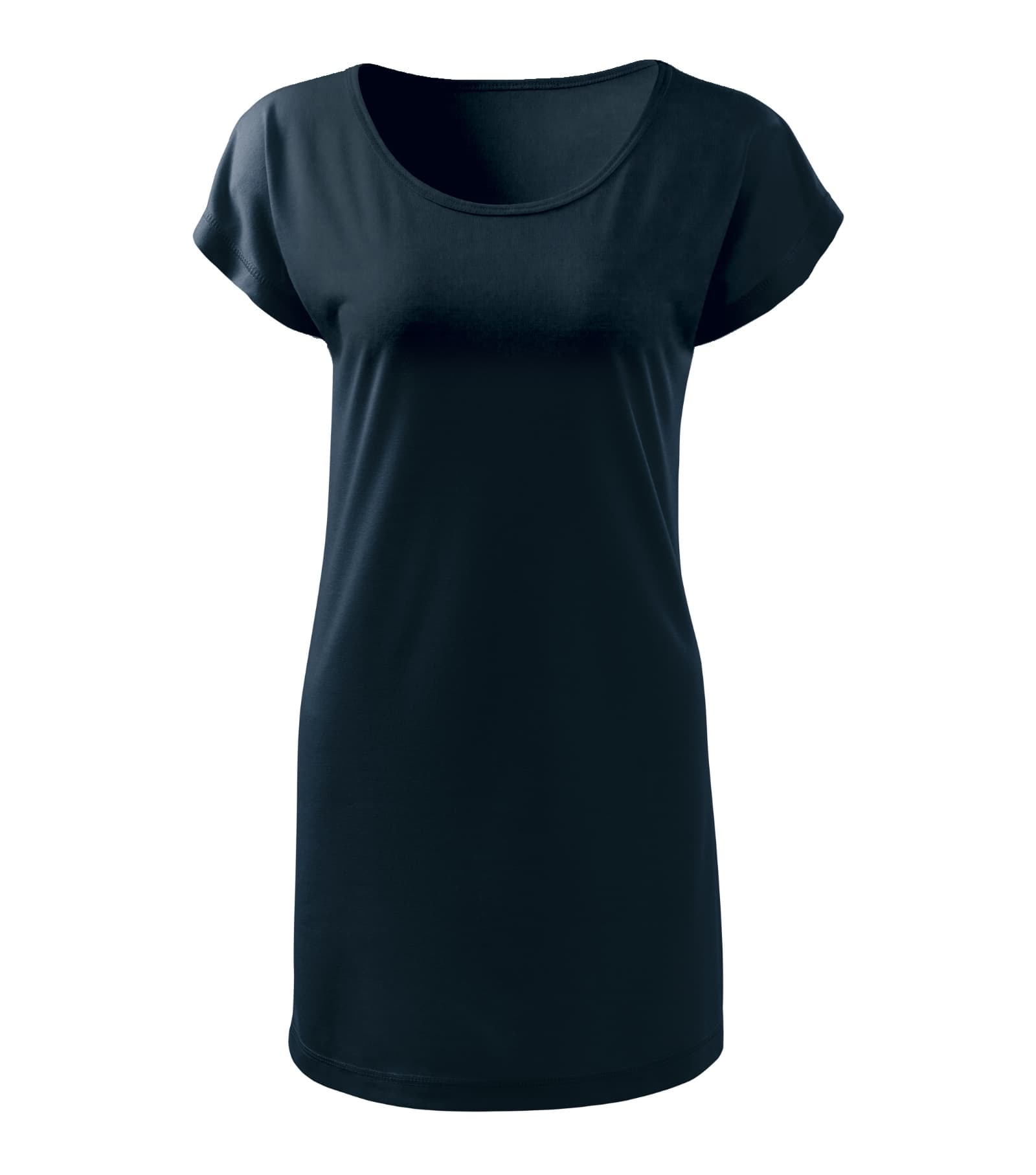 Aster Vista - T-shirt dames 95% viscose, 5% elastaan - 123 in marine blauw