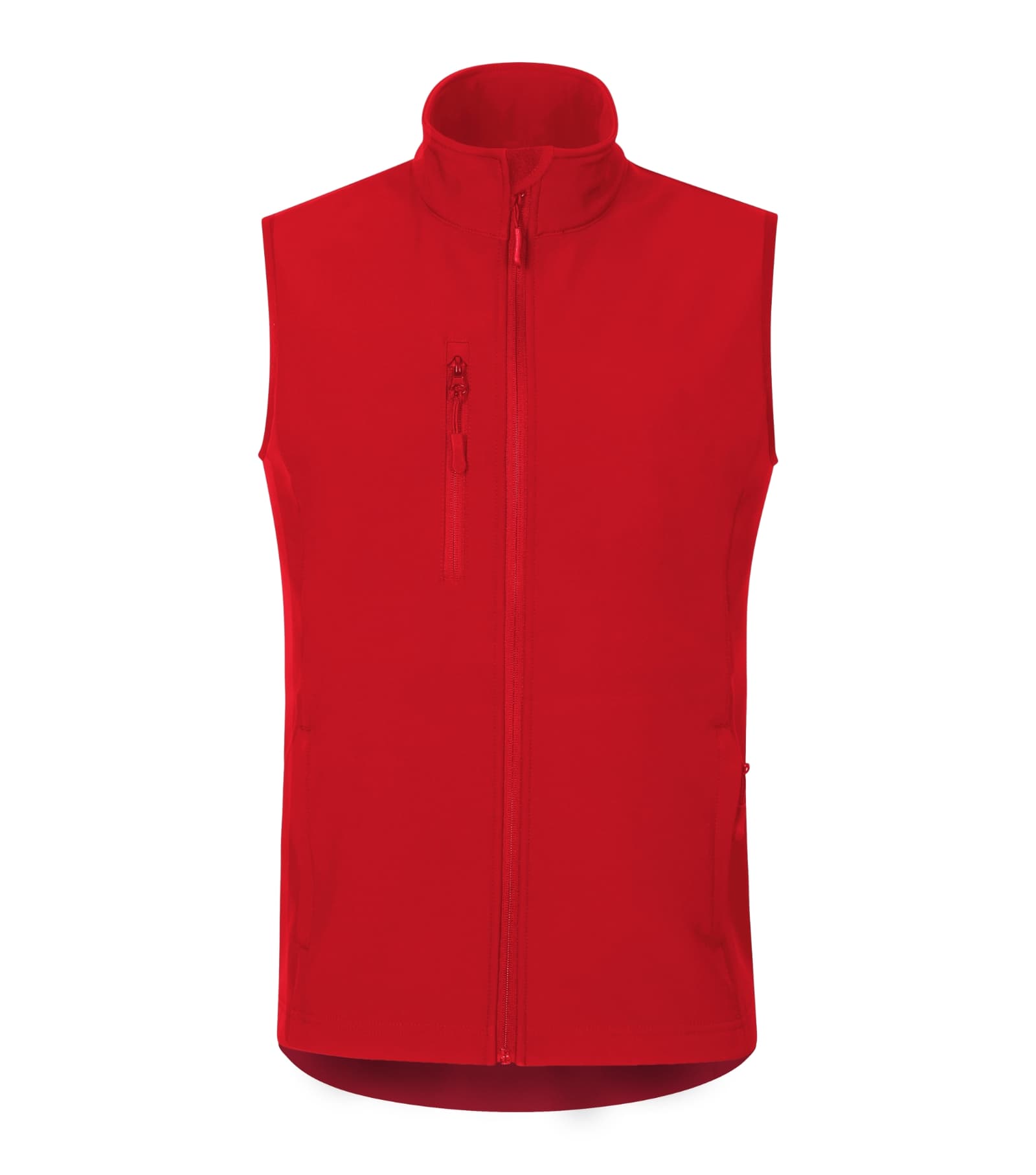 Verdant Harbor - Softshellbodywarmer heren 96% polyester, 4% elastaan - 568 in Rood