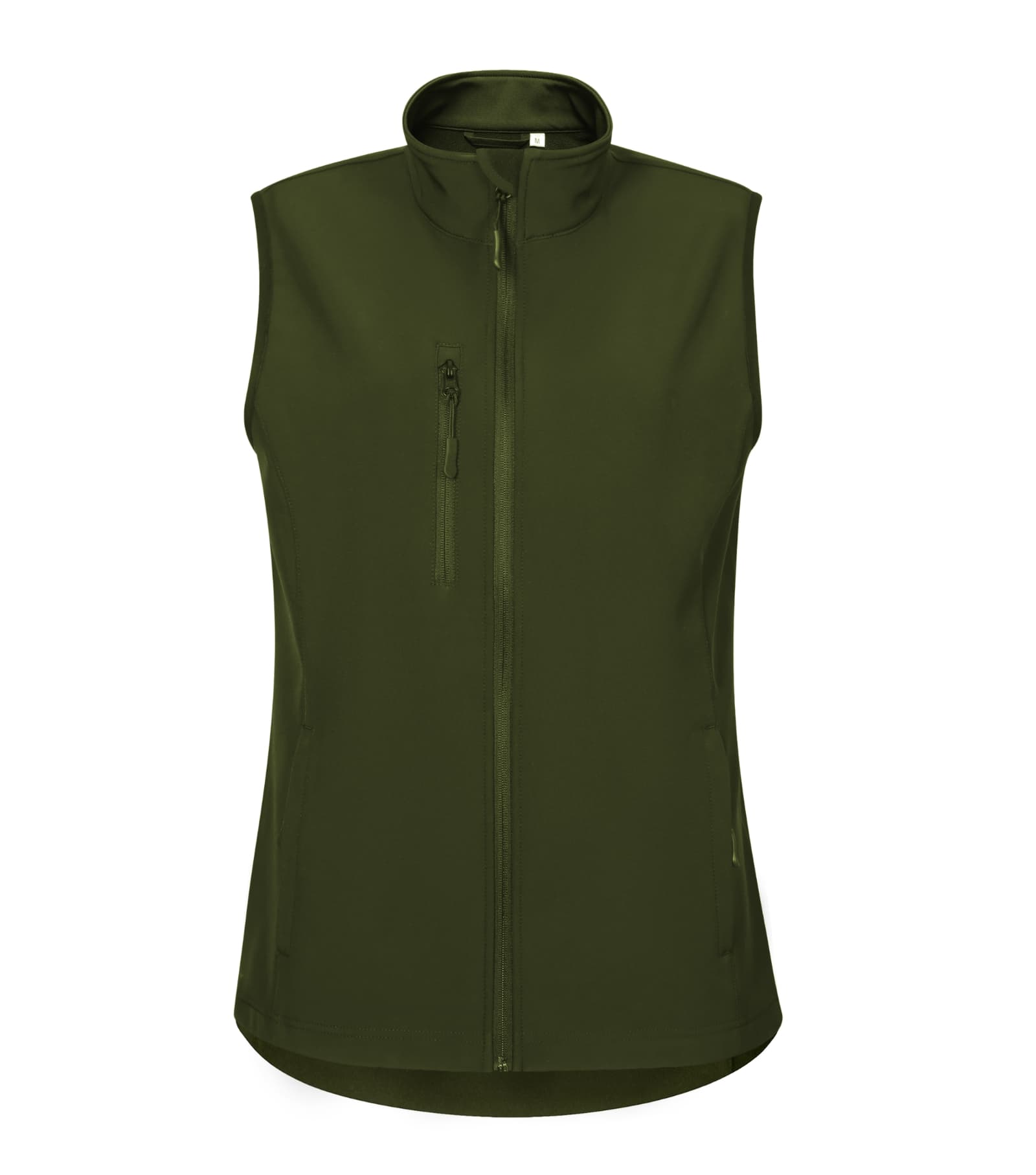 Grove Horizon - Softshellbodywarmer dames 96% polyester, 4% elastaan - 569 in Militairgroen