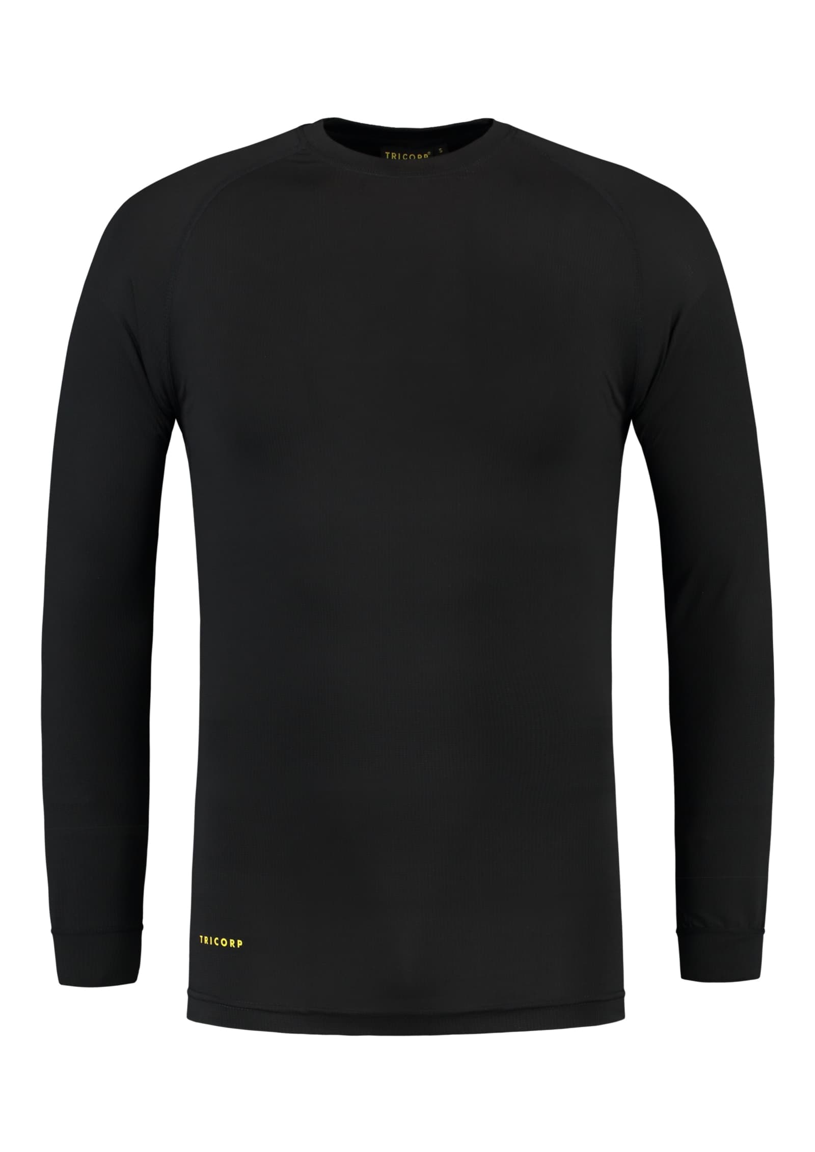 North Harbor - T-shirt unisex 84% viscose - bamboe, 11% Elastan - spandex - T02 in Zwart