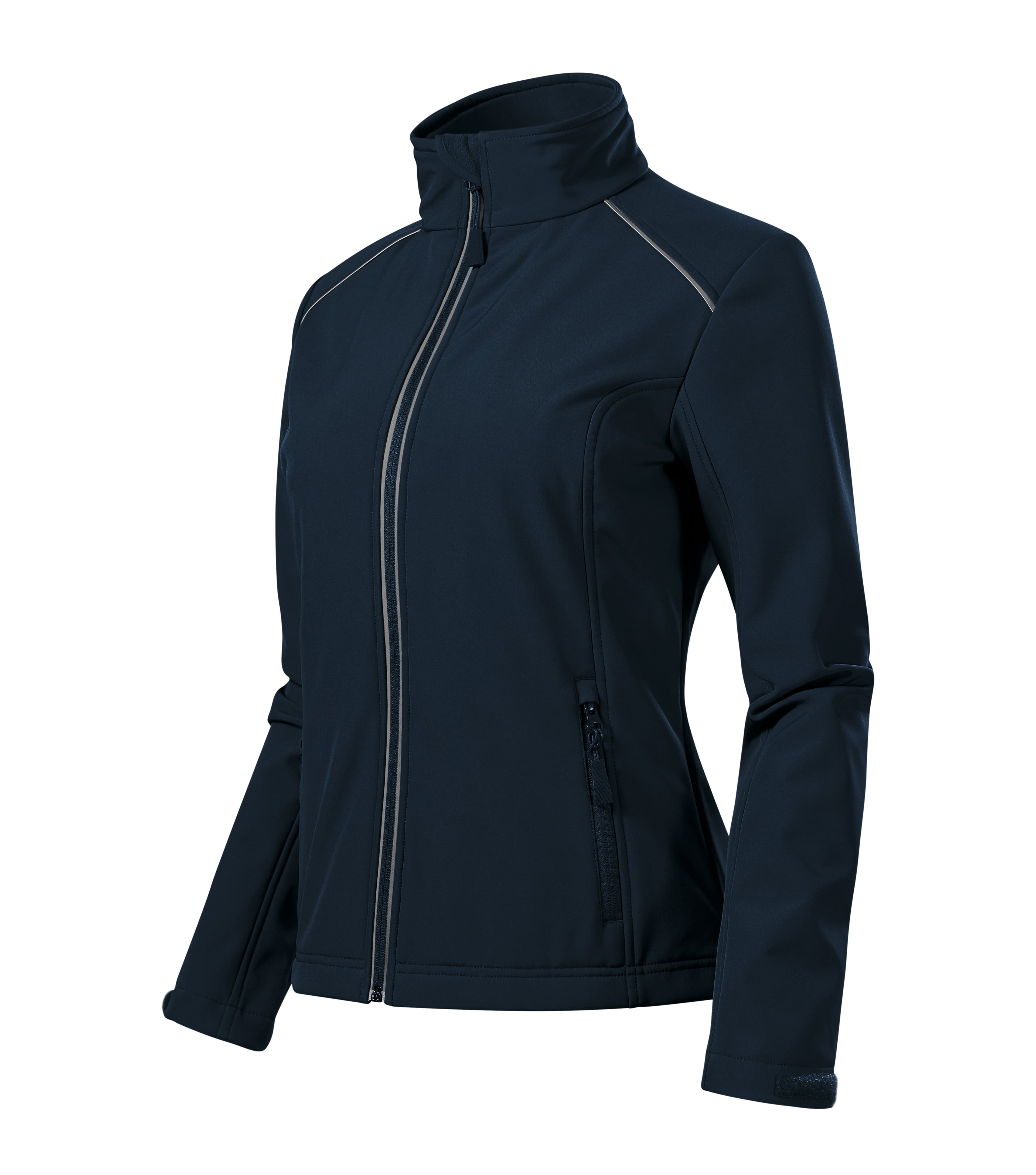 Velora Mist - Softshelljas dames 94% polyester 6% elastaan - 537 in marine blauw