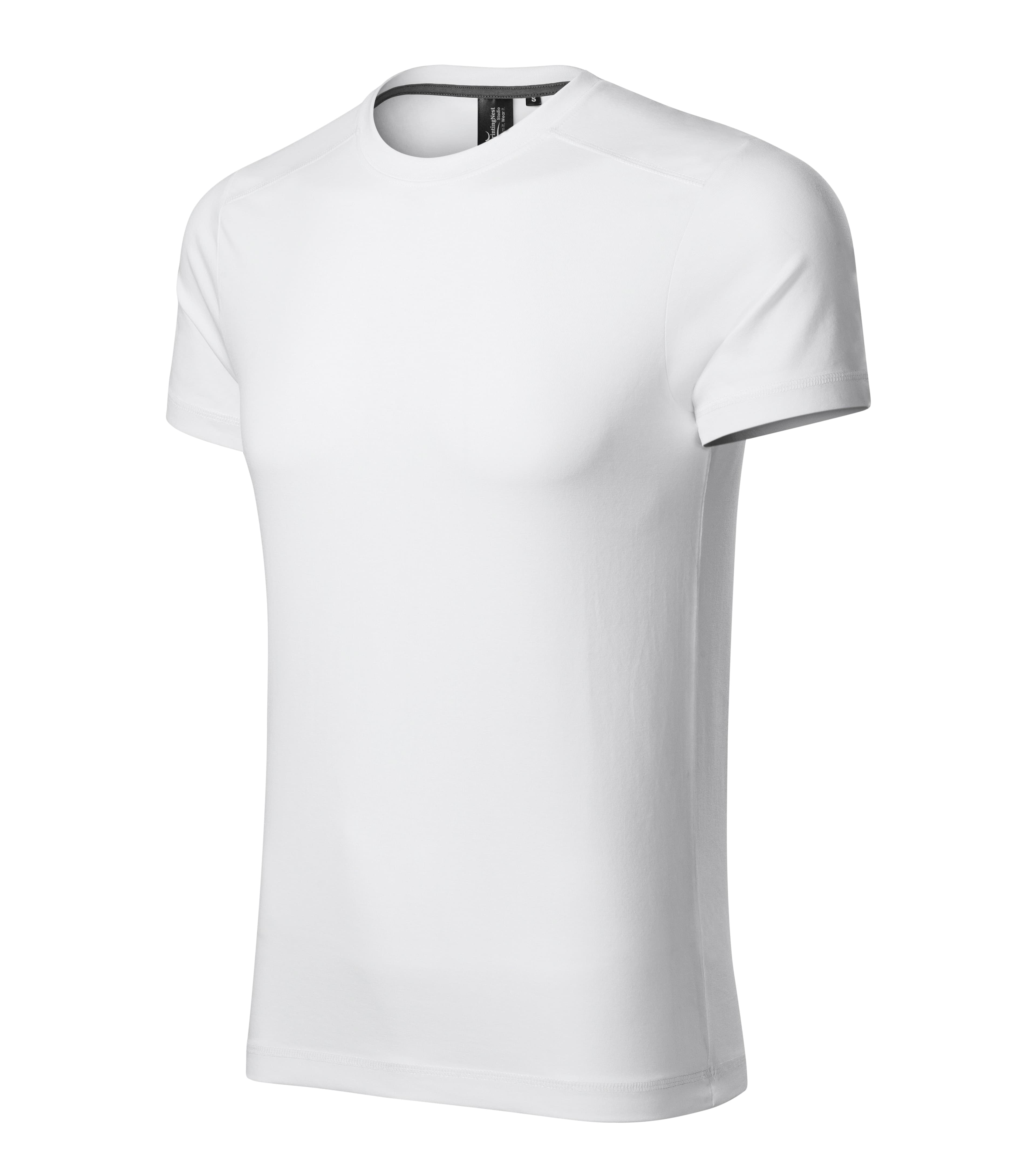 Steelwave - T-shirt heren 95% katoen 5% elastaan - 150 in wit
