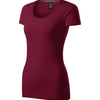 Opal Sprint - T-shirt voor dames, 95% katoen, 5% elastaan ​​- 152 - garnet