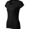 Mist Arc - T-shirt voor dames, 100% SUPIMA katoen - 154  - Zwart
