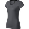 Mist Arc - T-shirt voor dames, 100% SUPIMA katoen - 154  - light anthracite