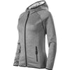 Vespera - Stretchfleece dames 95% polyester 5% elastaan ​​- 418 - Dark gray melange