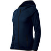 Vespera - Stretchfleece dames 95% polyester 5% elastaan ​​- 418 - Navy blue
