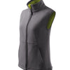 Astrielle - Vest voor dames, 94% polyester, 6% elastaan ​​- 516 - steel gray