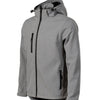 IronWisp - Softshelljack voor heren, 94% polyester, 4% elastaan ​​- 522 - Dark gray melange