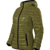 Ivory Ember - Jas voor dames, 100% polyamide - 551 - avocado green