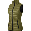 Elara Grace - Vest voor dames, 100% polyamide - 554 - avocado green