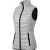 Elara Grace - Vest voor dames, 100% polyamide - 554 - Silver gray