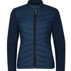 Seraphia Luxe - Hybride jas voor dames, 100% polyamide - 556 - Navy blue