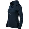 Cosy Vale - Sweatshirt voor dames, 80% katoen, 20% polyester - 841  - Navy blue