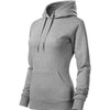 Solene - Sweatshirt voor dames, 65% katoen, 35% polyester - F14 - Dark gray melange