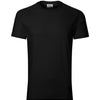 Aero Forge - T-shirt men's 100% pre-shrunk cotton - R01 - Zwart