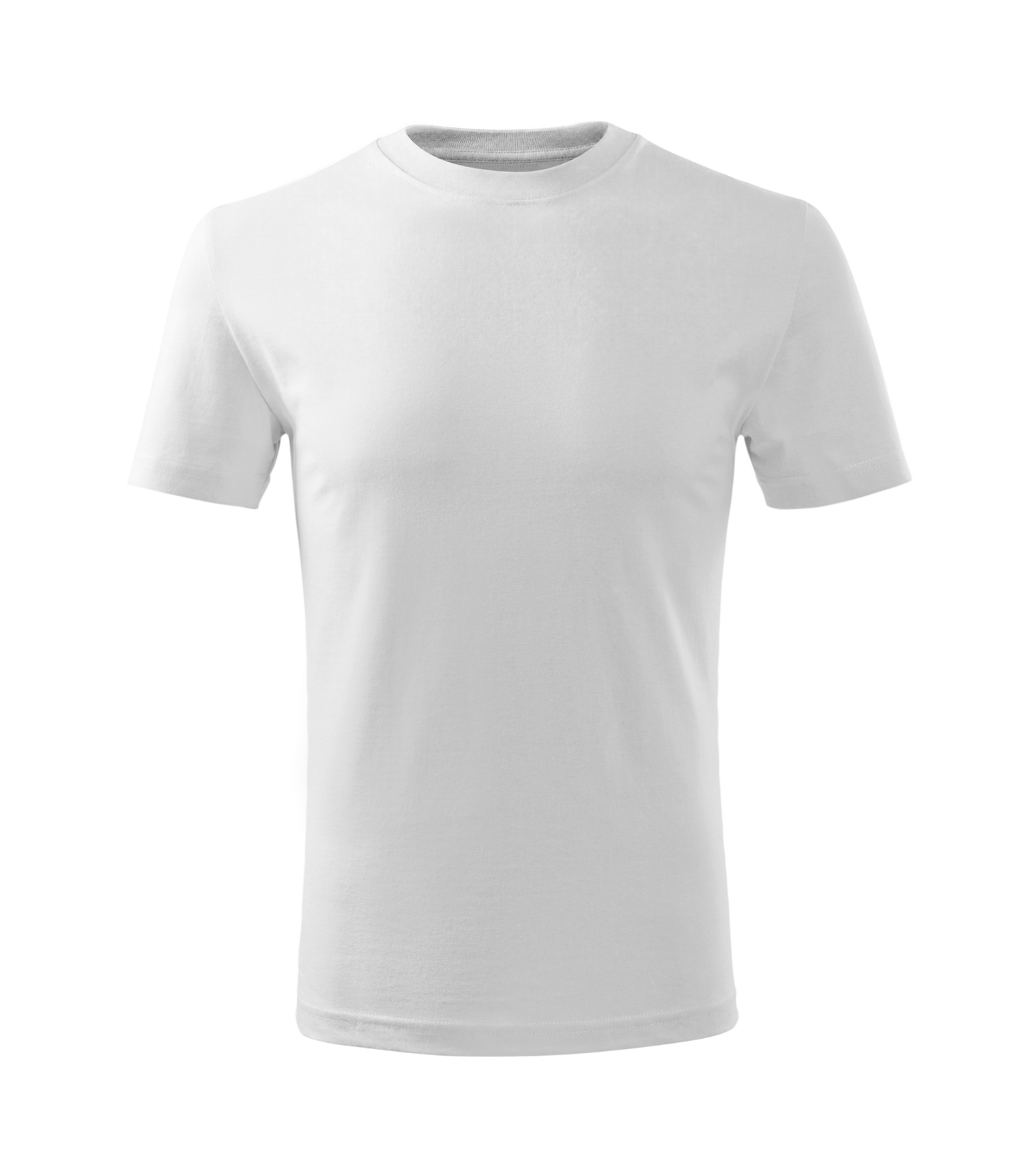 Aster Rise - T-shirt kinderen 100% katoen - 135, wit, maat 158 cm/12 years