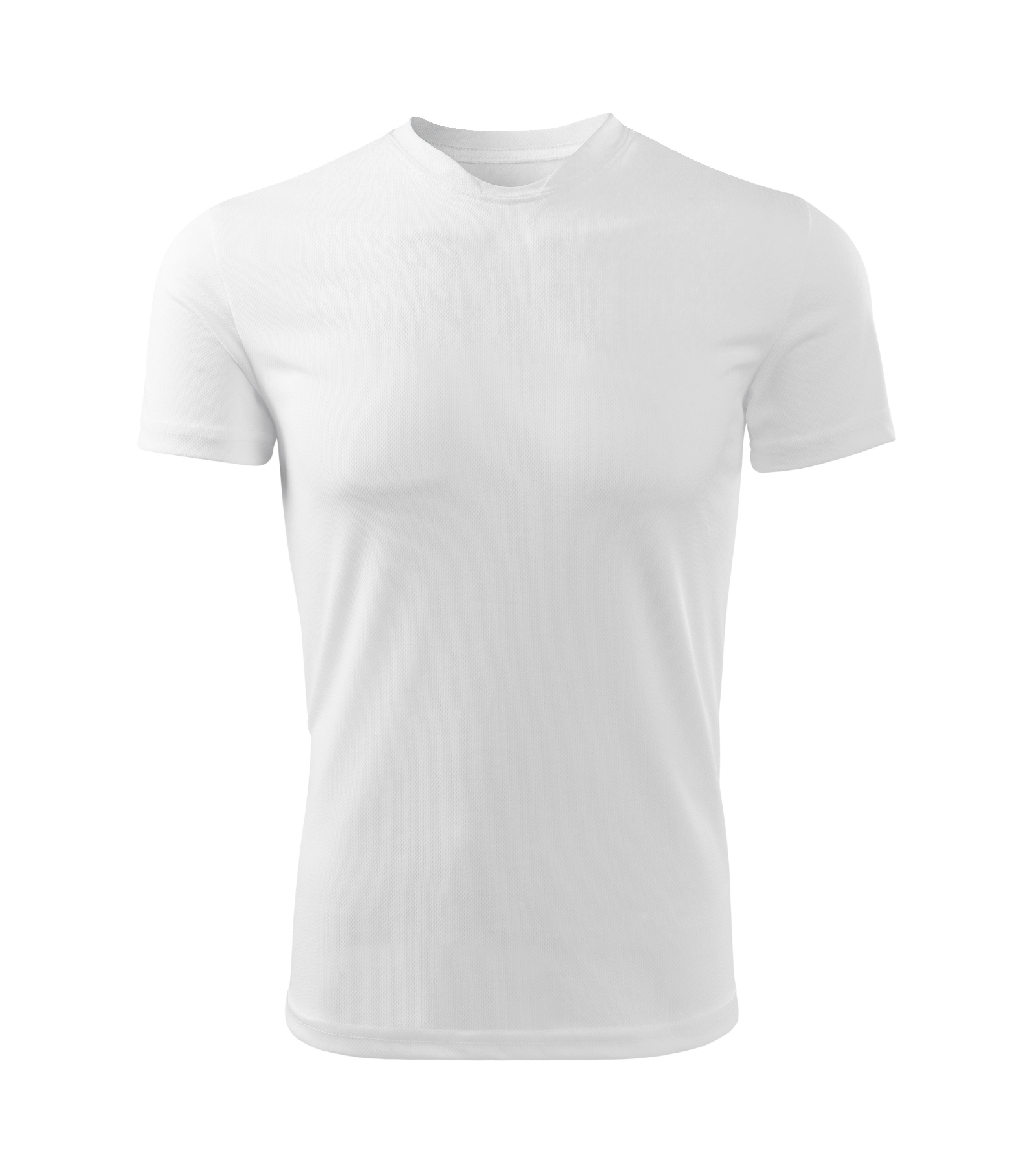 Aster Loom - T-shirt kinderen 100% polyester - 147, wit, maat 122 cm/6 years